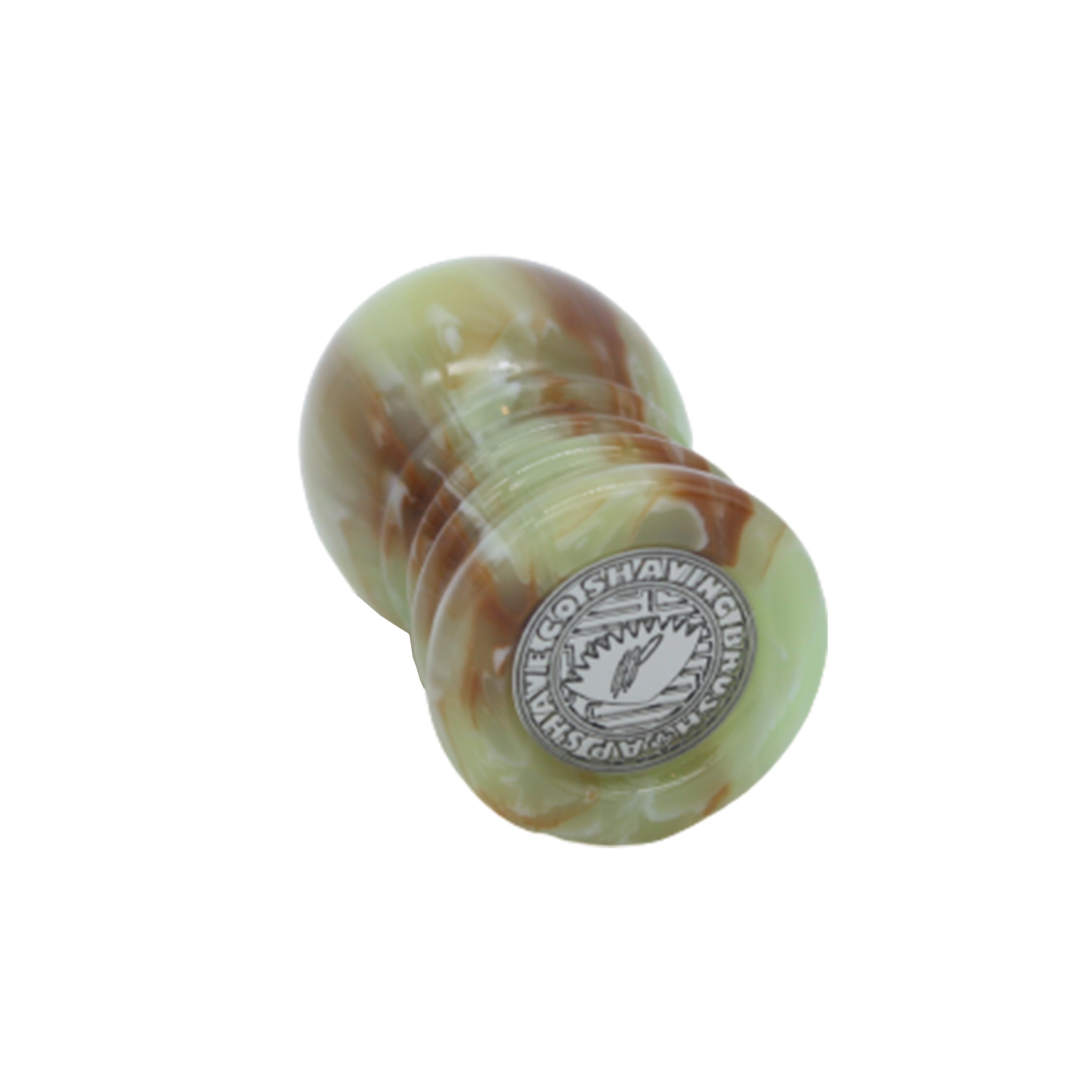 Premium Jade Handcrafted Shaving Brush Handle for 24mm & 26mm Knots - Luxury Wet Shaving & Grooming Gift for Men - Perfect for Traditional Wet Shaving, Beard Care & Home Spa Relaxation
