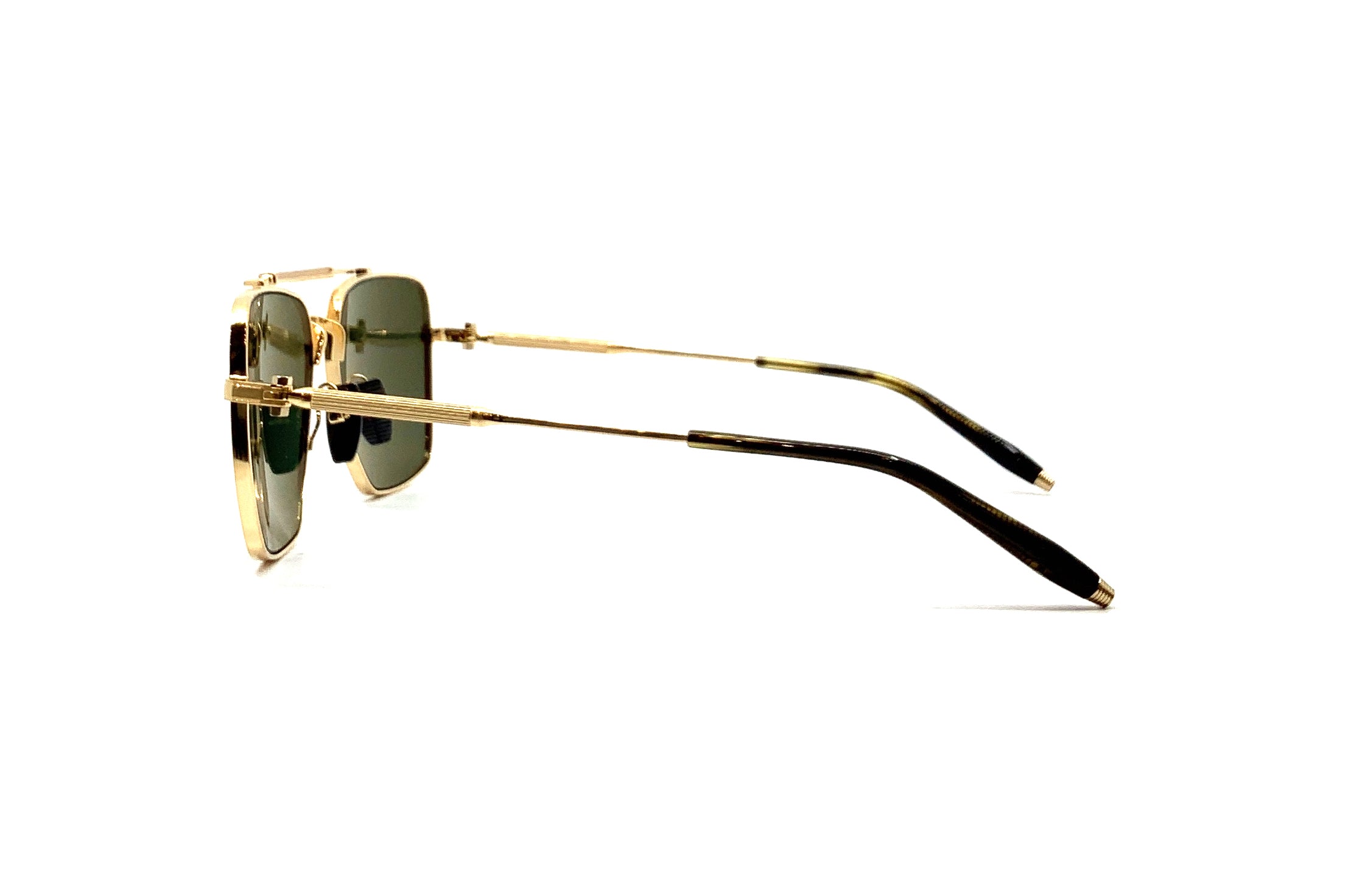 Akoni EOS Sunglasses - Gold & Tortoise Shell Frame, UV Protection, Polarized Lenses for Men & Women - Perfect for Driving, Beach, and Outdoor Activities