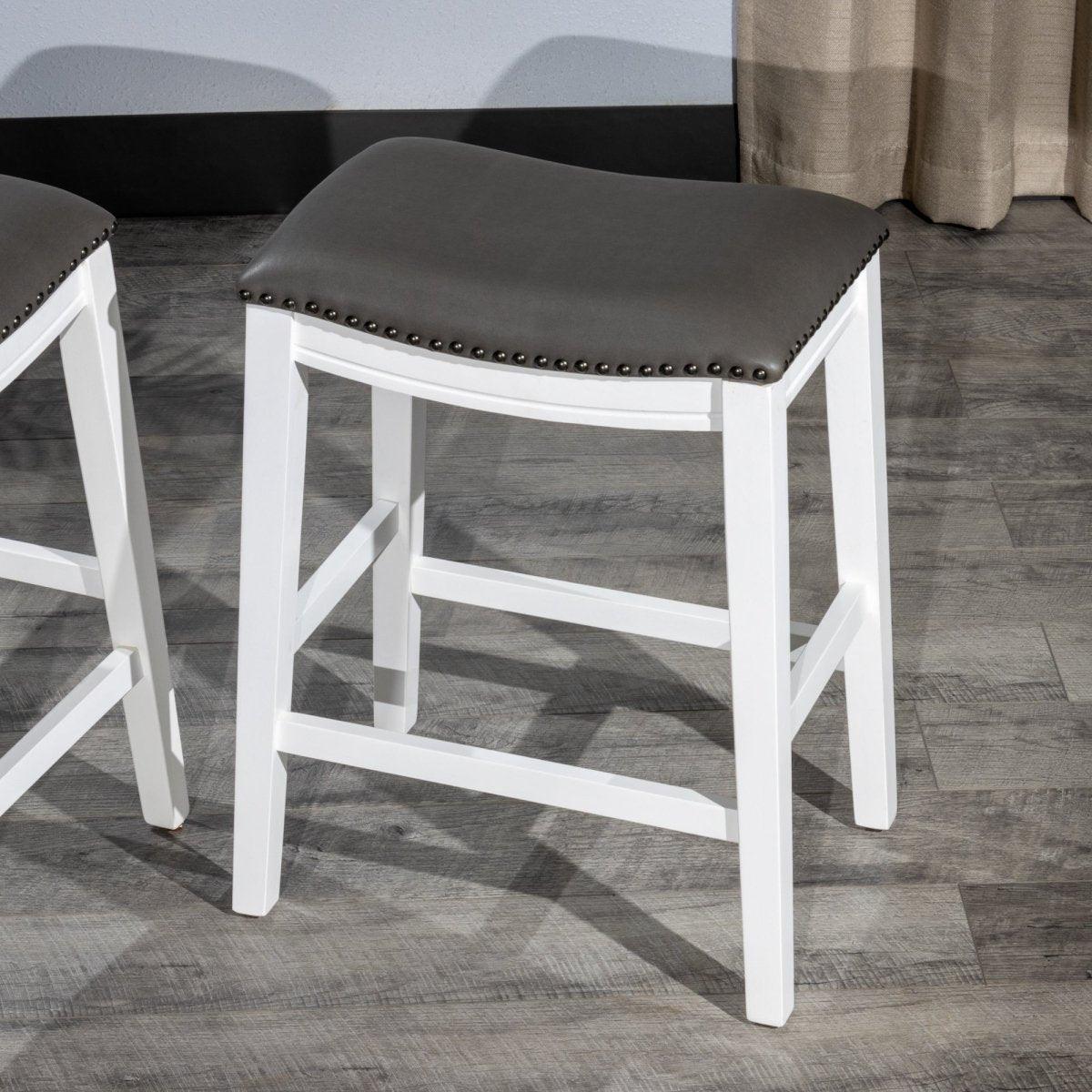 DTY Indoor Living Aurora Saddle Stool - 25