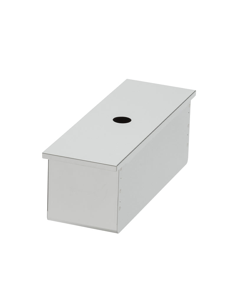 Premium Stainless Steel Half Unit Box - Durable & Stylish Storage Solution for Kitchen, Office, or Workshop Organization