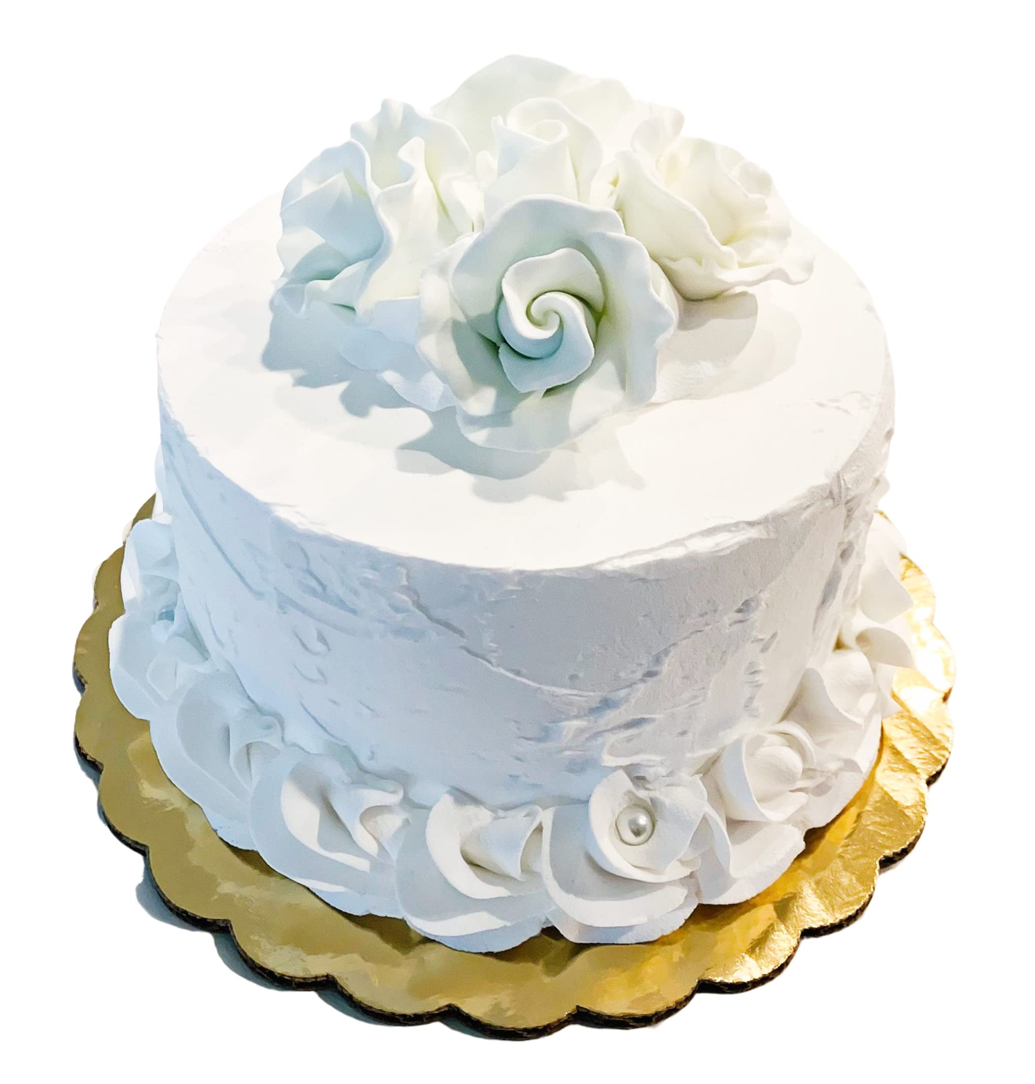 DEZICAKES Fake Cupcakes & Artificial Cake - Realistic Display Desserts for Home Kitchen Decor - Faux Wedding Cake & Fake Food Props - Perfect for Party Centerpieces, Photography Backdrops, and Store Window Displays