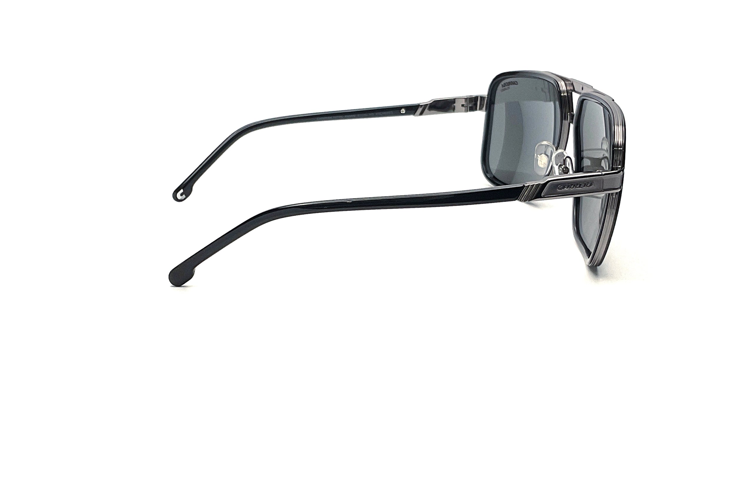 Carrera 1071/S Sunglasses - Black Dark Ruthenium Frame for Men & Women | UV Protection, Fashion Eyewear for Driving, Outdoor & Daily Use