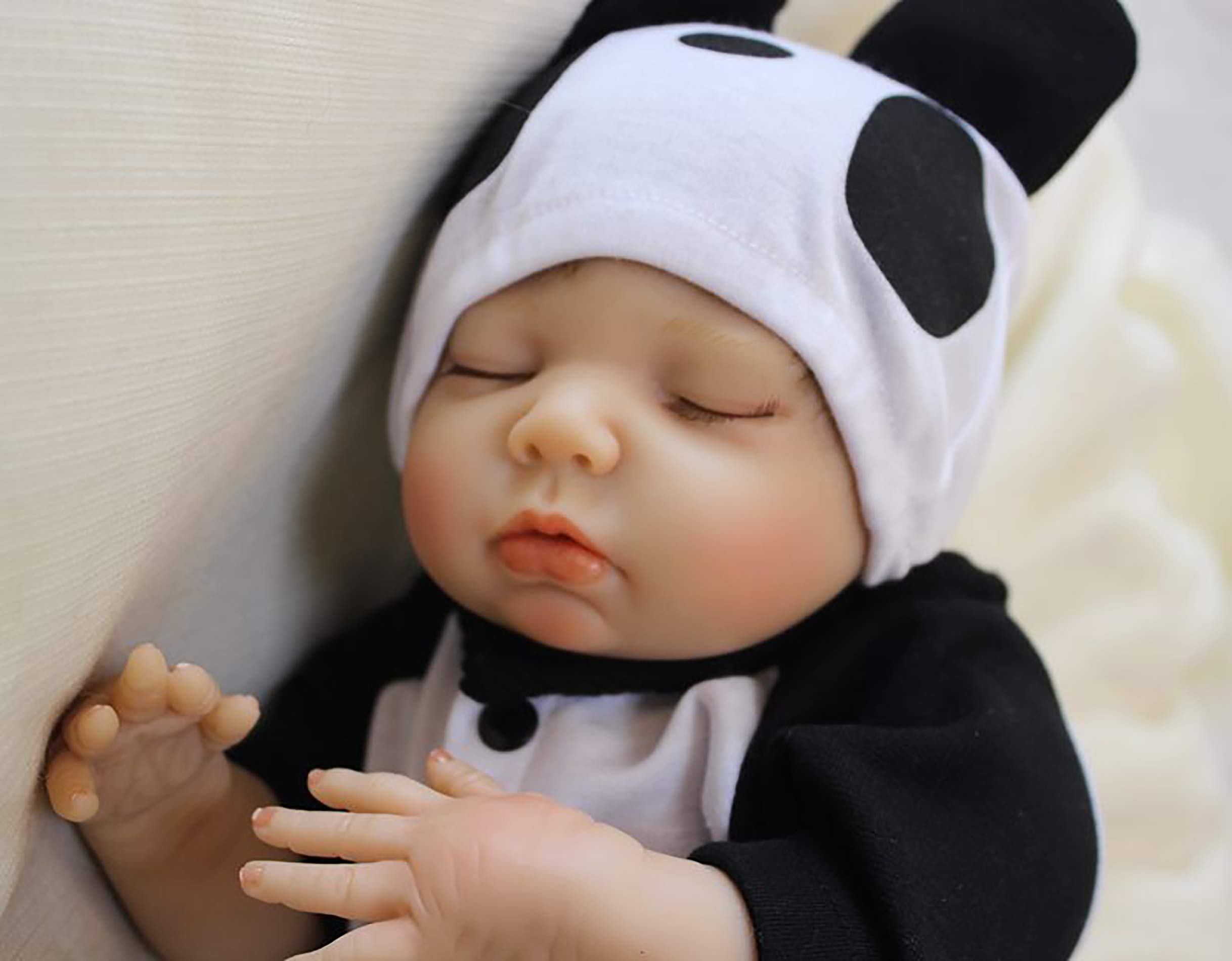 ZIYIUI 20 Inch Realistic Reborn Baby Doll - Soft Silicone Vinyl Toy for Christmas Gifts & Nursery Decor