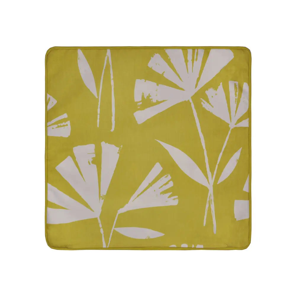 Premium Fusion Alma Outdoor Cushion Cover - Waterproof & UV Resistant - Teal & Ochre Bohemian Style - Perfect for Patio, Garden & Poolside Furniture