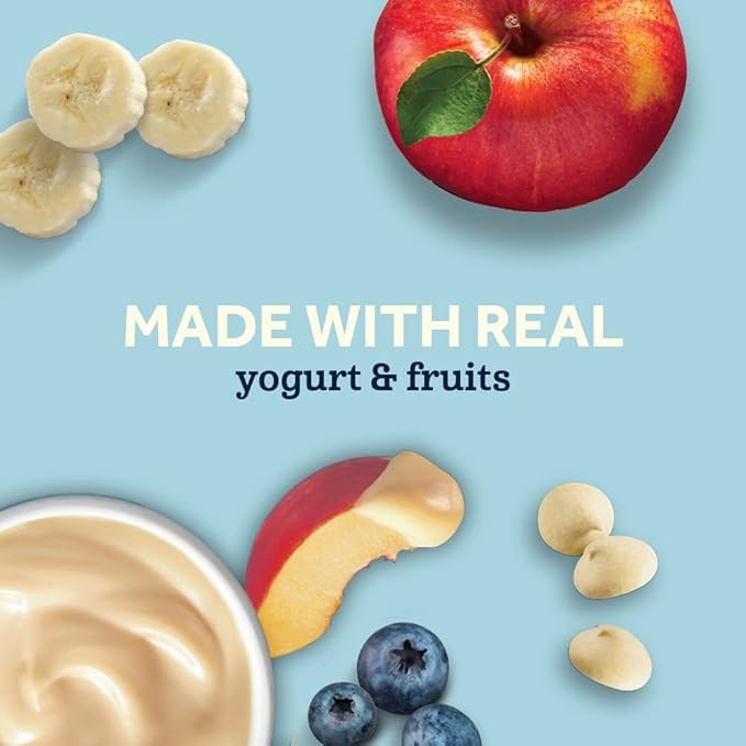 Gerber Graduates Yogurt Melts Snacks - Mixed Berry Flavor | Healthy Baby & Toddler Snacks | On-the-Go, Daycare & Travel Treats