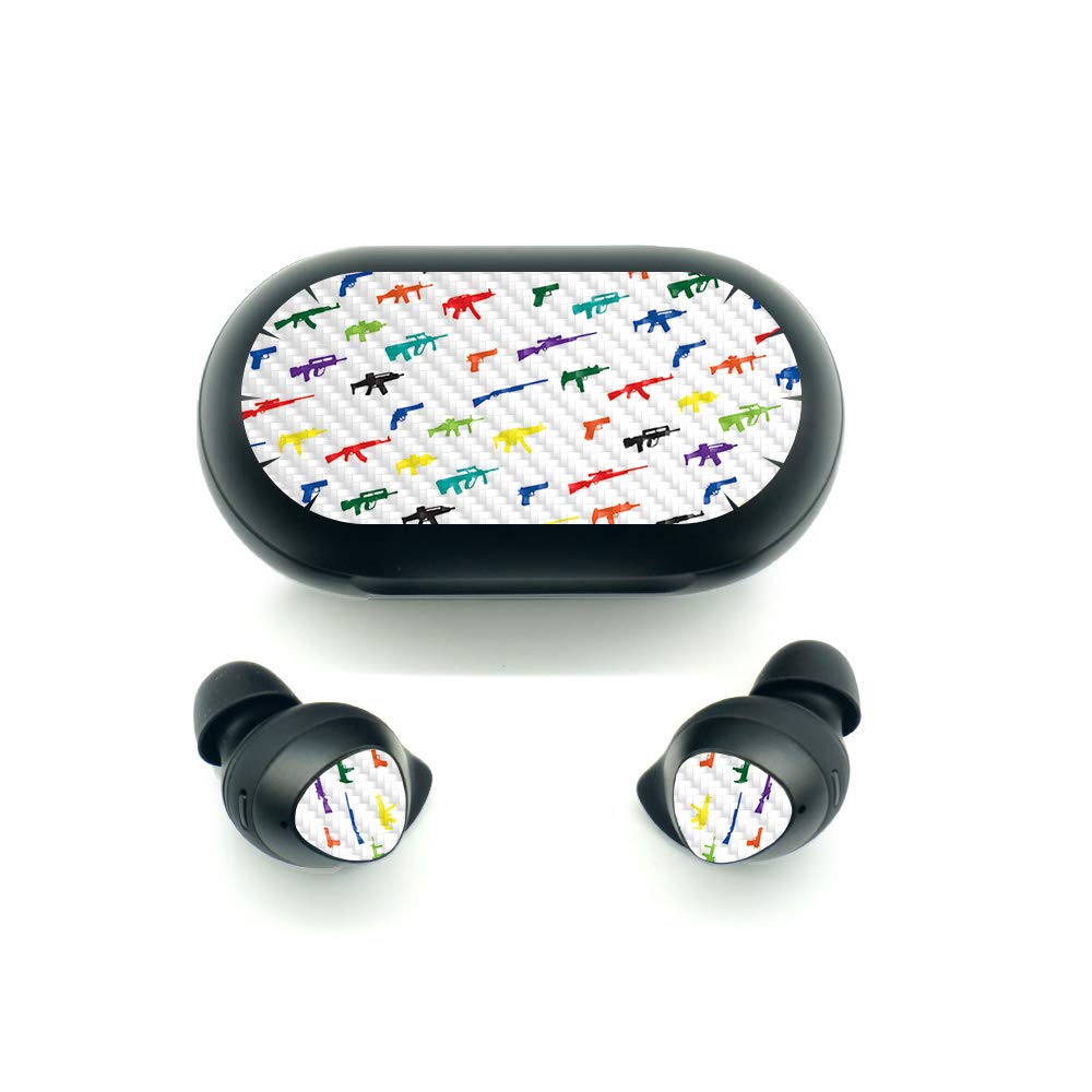 Carbon Fiber Skin for Samsung Galaxy Buds - Durable Protective Cover for Workouts & Travel