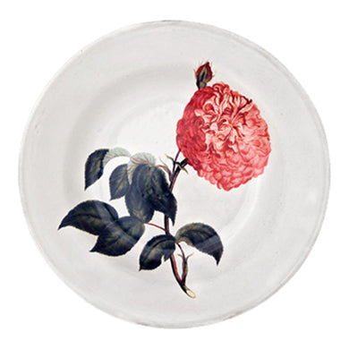 Elegant Rose Soup Plate - Premium Ceramic Dinnerware for Fine Dining & Special Occasions - Perfect for Restaurants, Weddings, and Home Entertaining