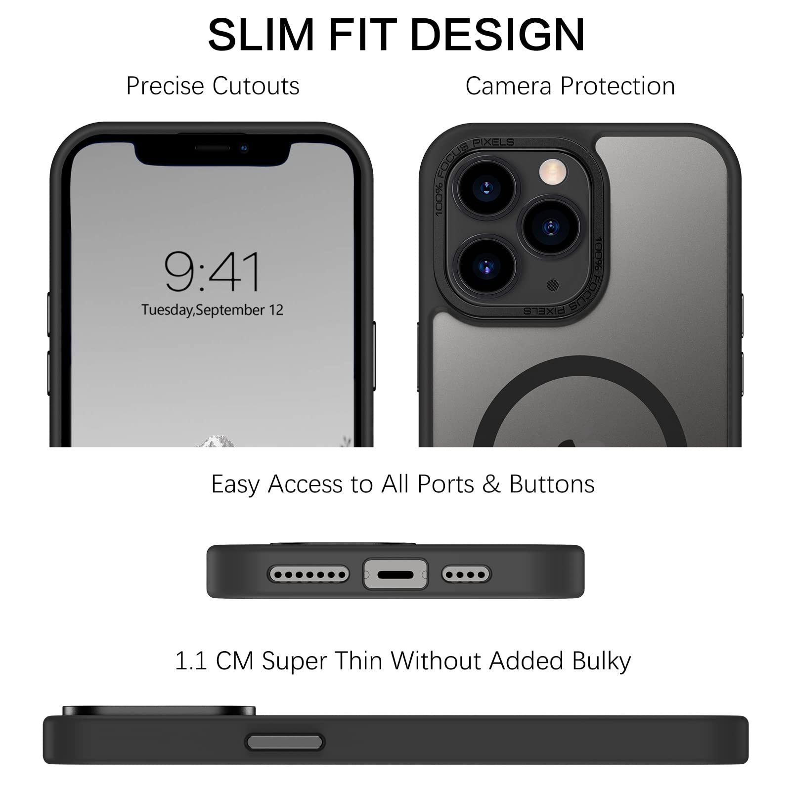 BENTOBEN MagSafe Compatible iPhone 11 Pro Max Case (6.5