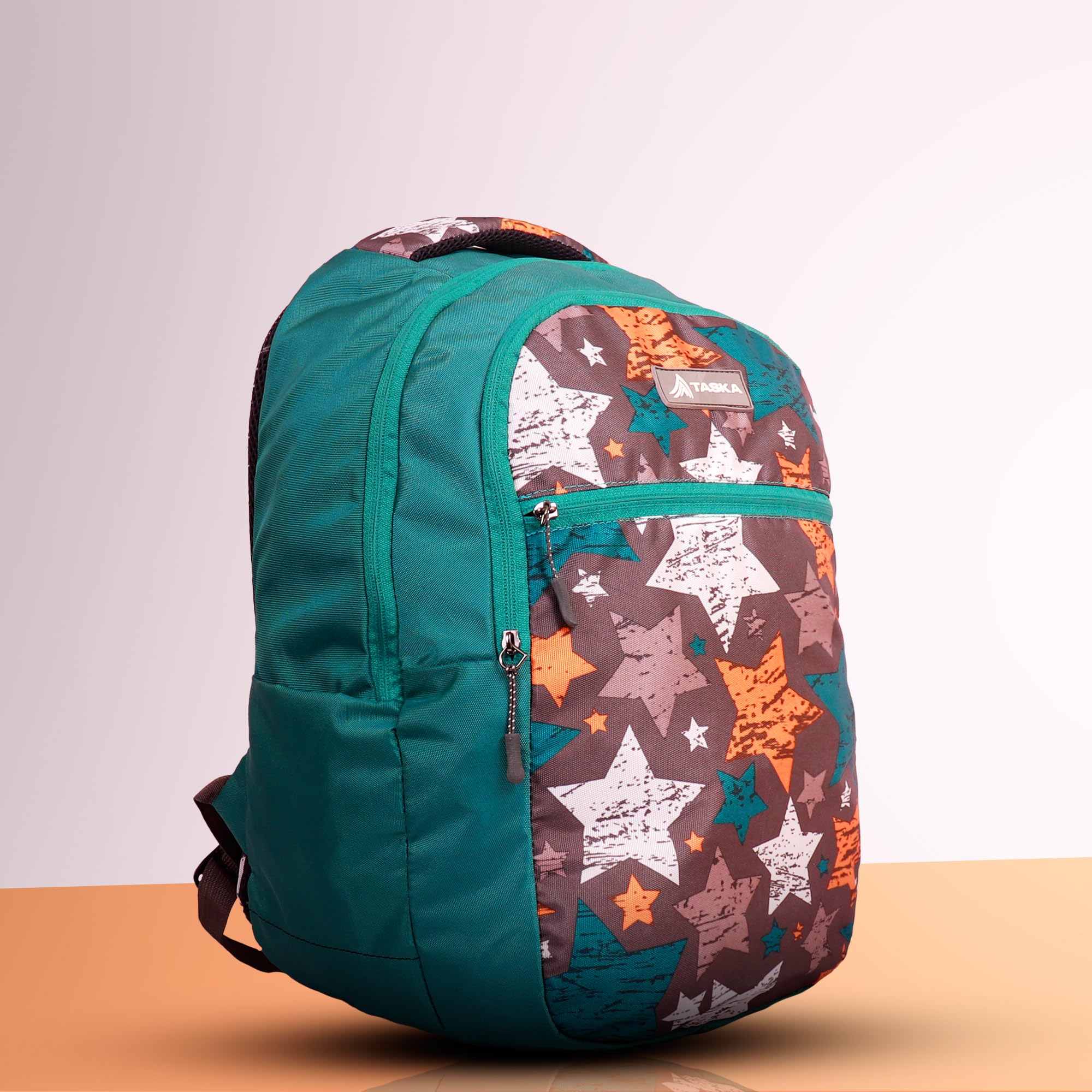 Durable Heather Blue Polyester Water-Resistant Laptop Backpack for College, School & Office - Unisex Design for Men, Women, Boys & Girls with Included Rain Cover - Perfect for Commuting, Travel & Daily Use