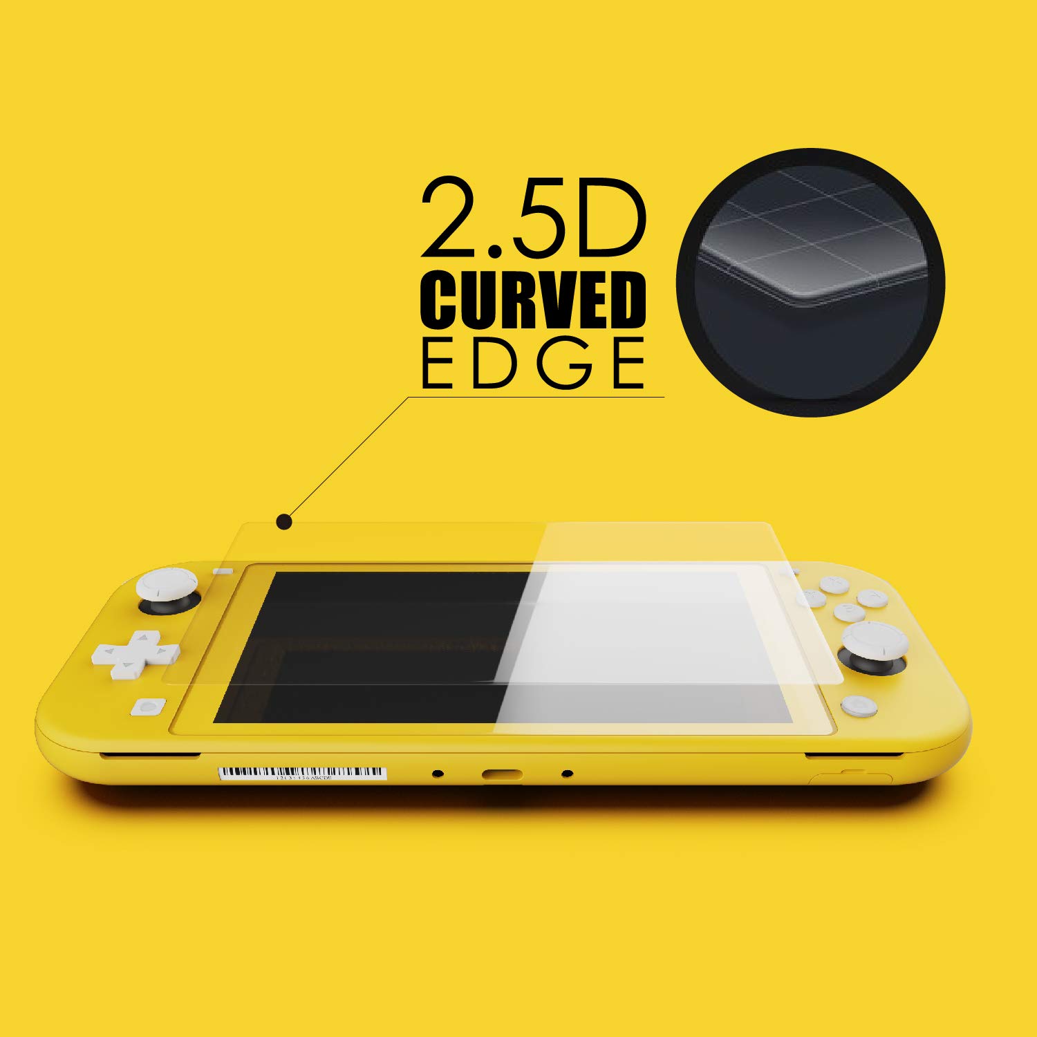 Skull & Co. Switch Lite Tempered Glass (2-Pack) - Gaming Protection