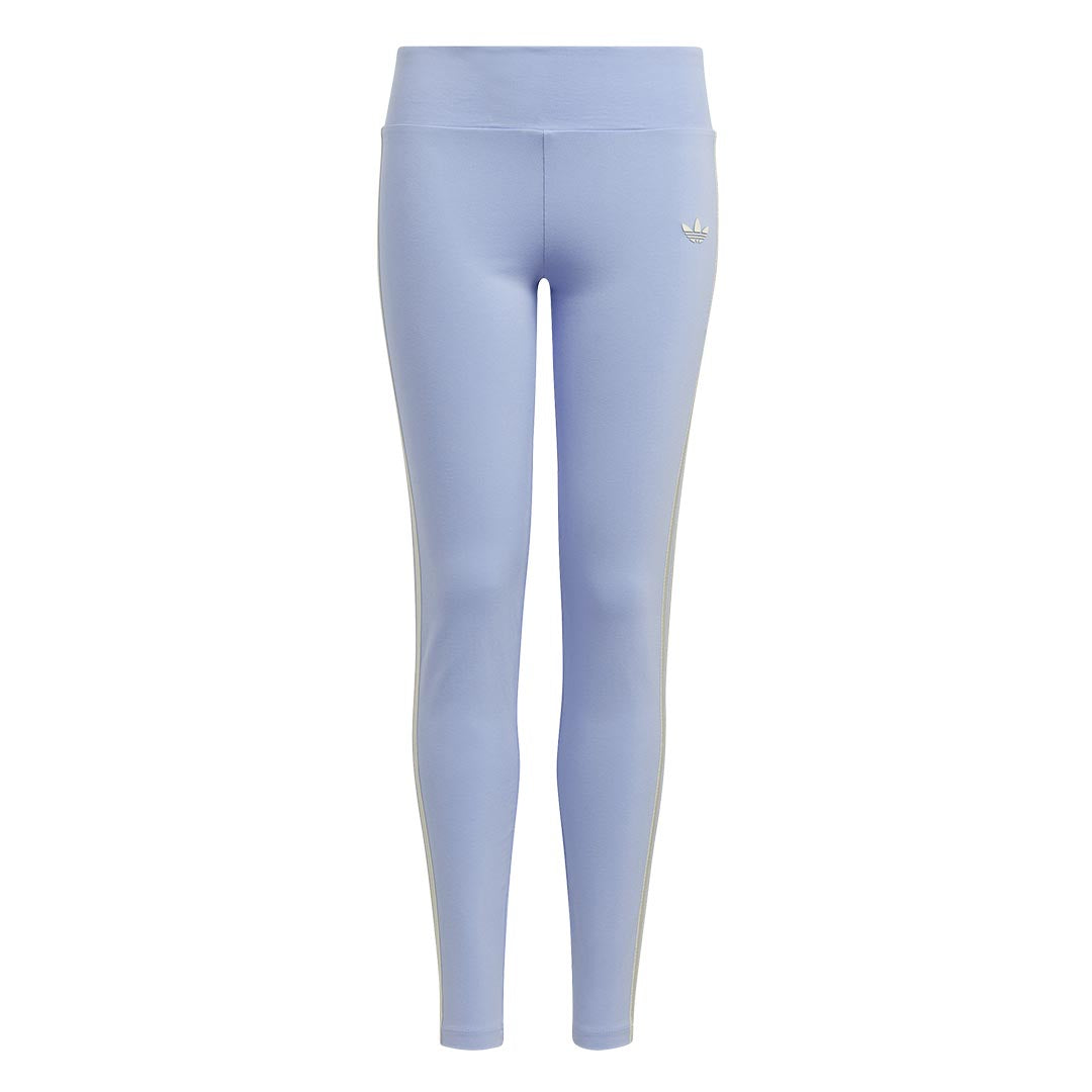 Adidas Girls' Graphic Print High Waist Leggings (IB8453) - Comfortable Athletic Yoga Pants for Teens, Running, Gym & Casual Wear