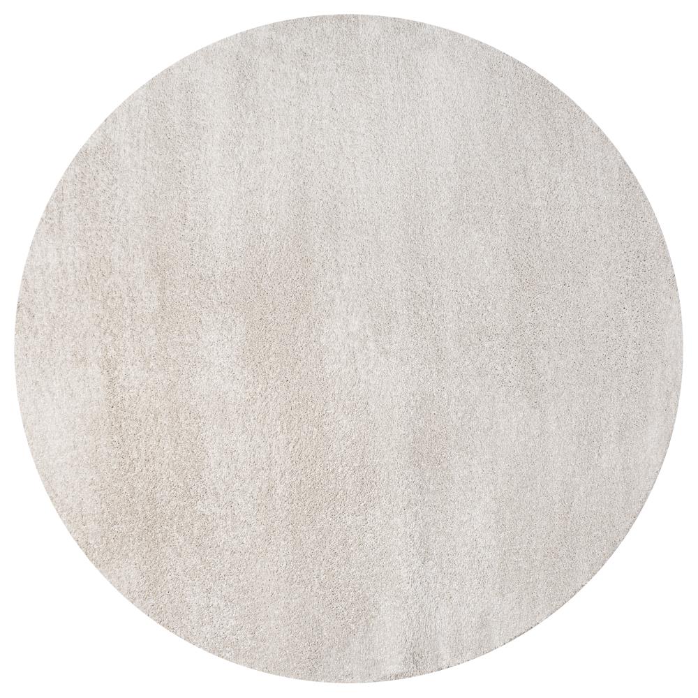 Soft Haze Solid Low Pile Area Rug in Ivory - Perfect for Living Room, Bedroom & Nursery Decor