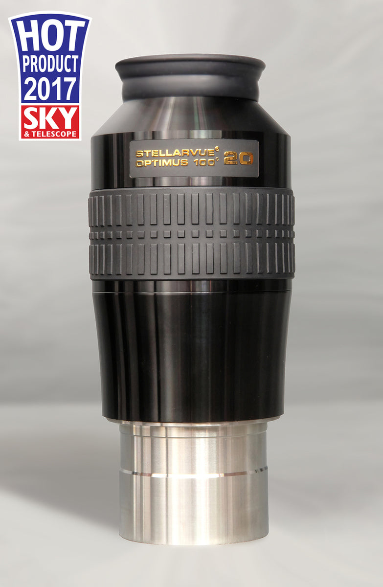 Optimus 20mm Eyepiece 110° Wide Angle for Telescopes - 1.25