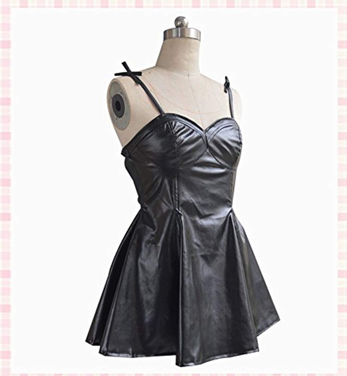 MiraiNikki Yukiteru Gasai Yuno Cosplay Costume - Black Gothic Lolita Dress for Anime Conventions & Halloween Costume Party