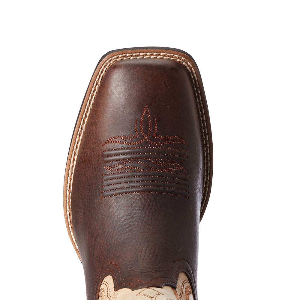 ARIAT Amos Men's Western Boots - Durable Leather Work & Casual Boots for Riding, Hiking & Everyday Wear
