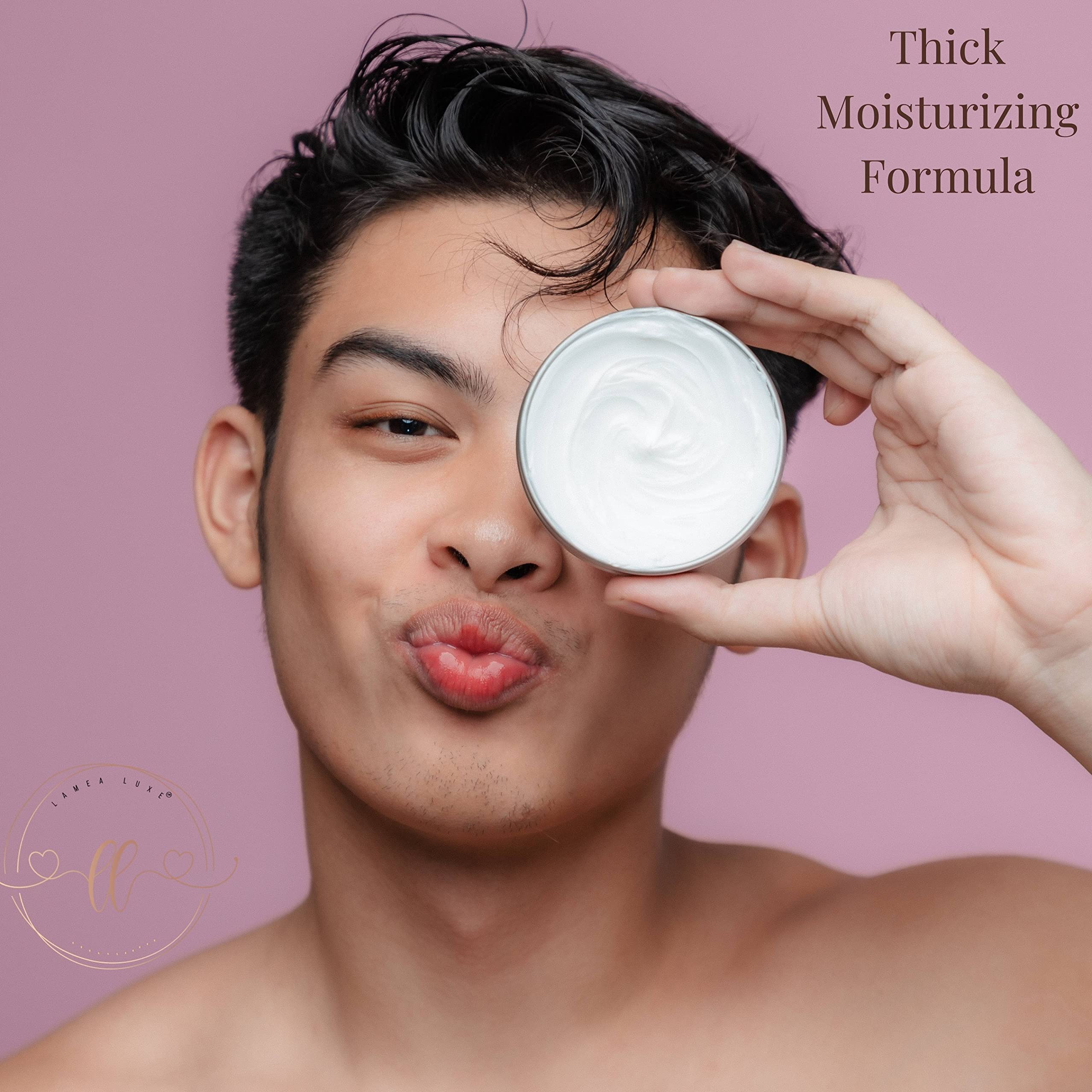 All-Natural Moisturizing Body Butter for Dry Skin - Ultra-Light Hydrating Formula with Organic Ingredients for Women & Men | Peachy Sangria Scent | Perfect for Daily Skincare, Post-Shower Hydration & Gift Giving