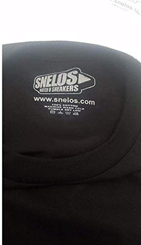 SNELOS Men's Graphic T-Shirt - Stylish Matching Tee for Jordan Outfits | Casual Streetwear & Basketball Fan Apparel