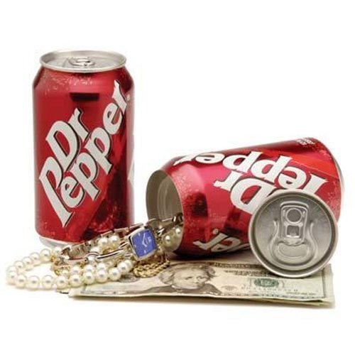 Dr. Pepper Can Diversion Safe - Hidden Stash Container for Valuables, Cash & Jewelry - Perfect for Travel, Home Security & Emergency Storage