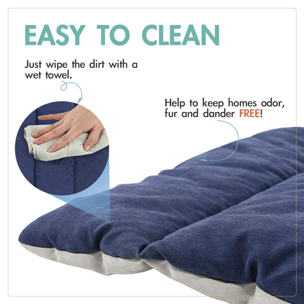**Waterproof Outdoor Dog Bed - Large, Durable & Washable Pet Mat for Camping, Travel & Home Use**    **SEO优化说明**：   1. 核心关键词前置（