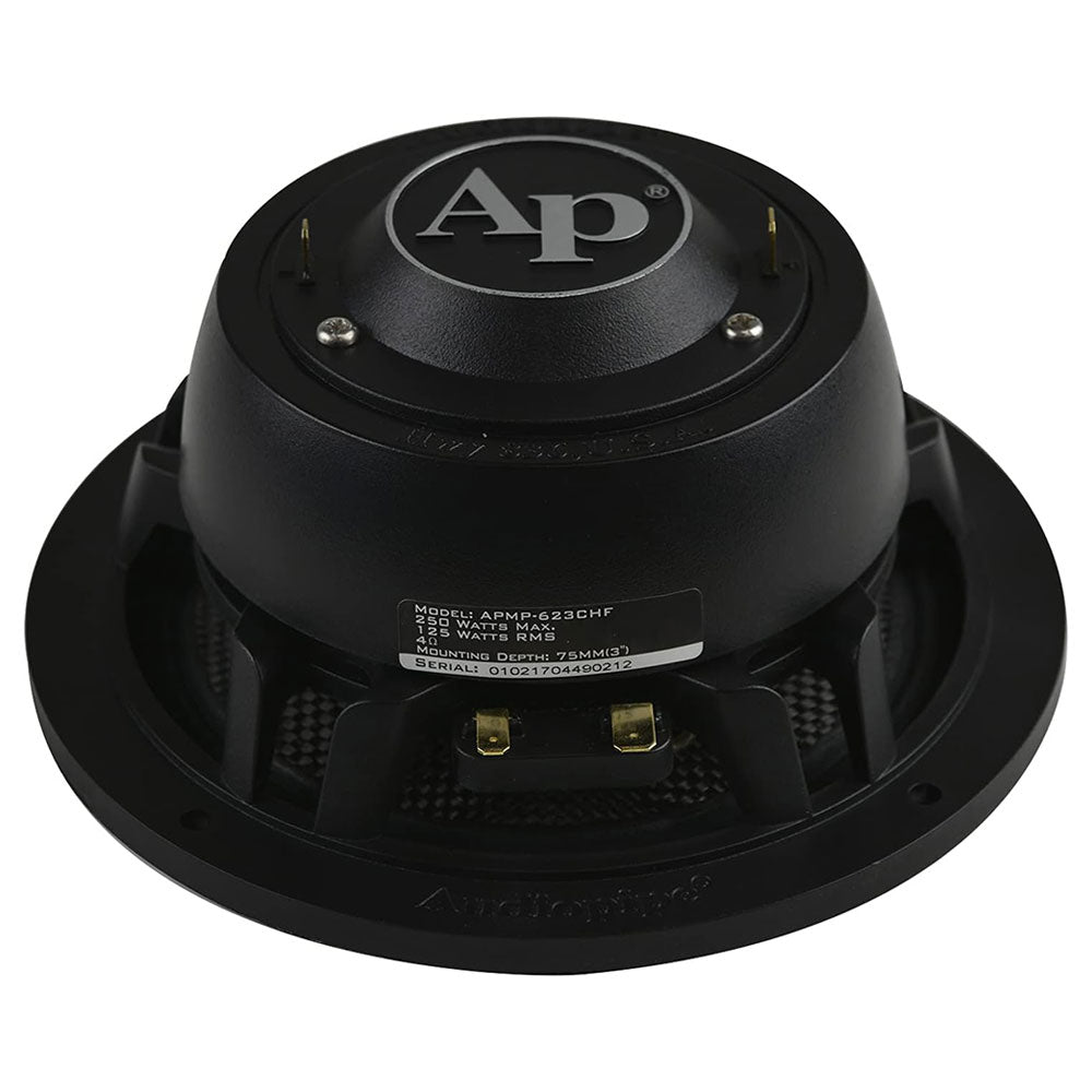 Audiopipe APMP623CHF 250W 4 Ohm Midrange Speaker with Compression Driver - Perfect for Car Audio, PA Systems & Home Theater Sound Upgrade