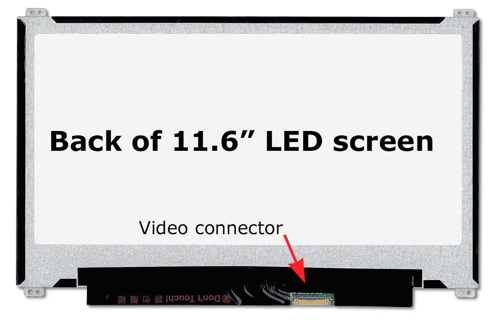 ASUS L203M L203MA LCD Screen Replacement - HD 1366x768 Matte Anti-Glare LED Display with Installation Tools - Perfect for Laptop Screen Repair and DIY Upgrades