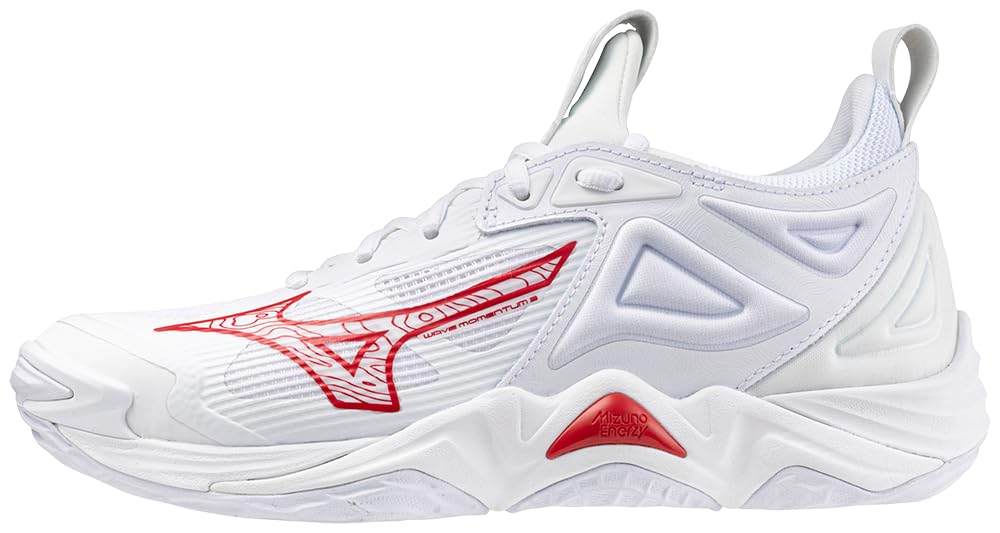 Mizuno Wave Momentum 3 Volleyball Shoes for Women - Lightweight & Supportive Court Shoes for Indoor Volleyball Games & Training