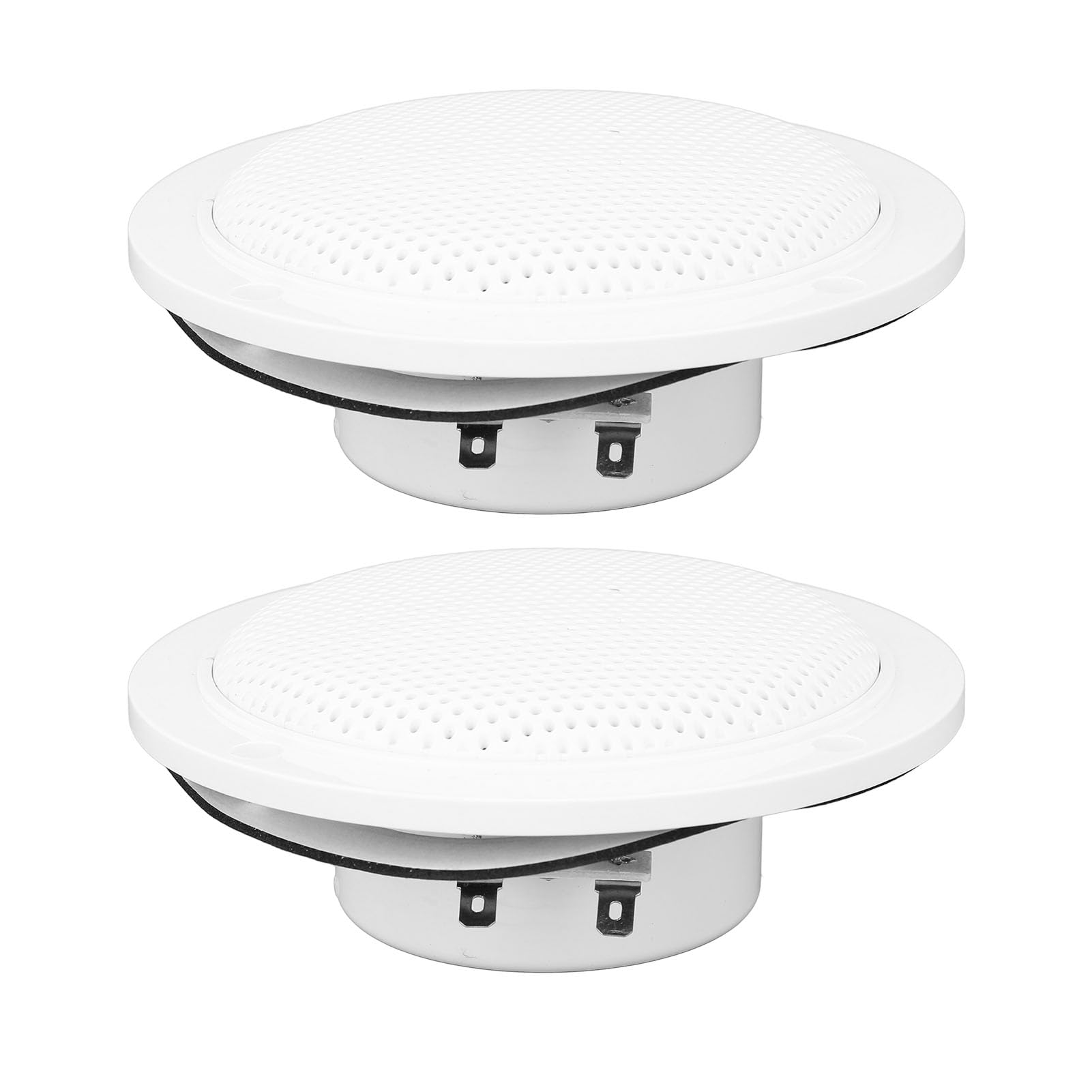 Naroote Marine Audio Speakers - Waterproof Low Profile Ceiling Speakers for Boats, Yachts, ATV, UTV - High-Quality Sound for Outdoor & Marine Entertainment