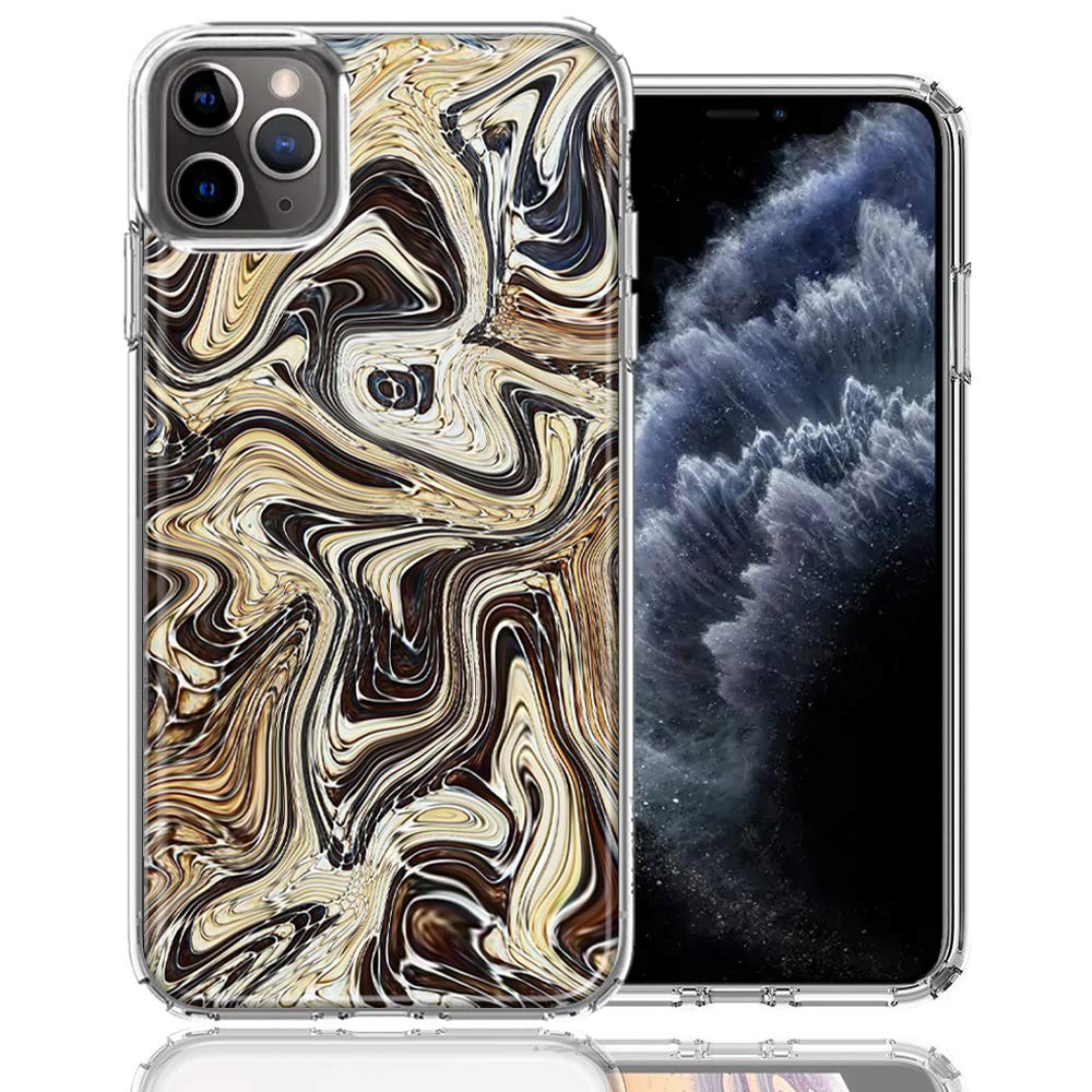 Snake Abstract Design Double Layer Protective Case for Apple iPhone 12 Pro/iPhone 12 - Slim Shockproof Cover for Everyday Use & Outdoor Activities