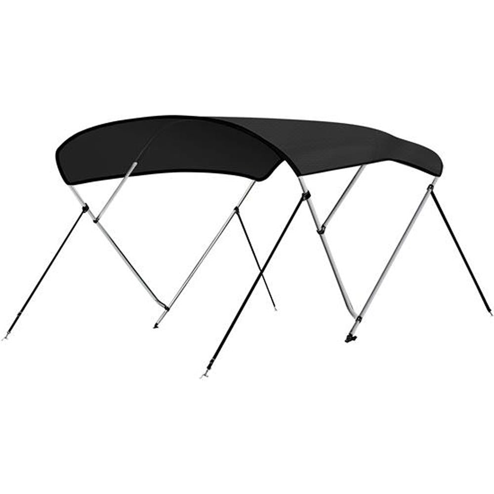 3 Bow Bimini Top for Boats - UV Protection Waterproof Boat Canopy for Pontoon, Fishing & Deck Boats - Perfect for Shade & Outdoor Water Activities