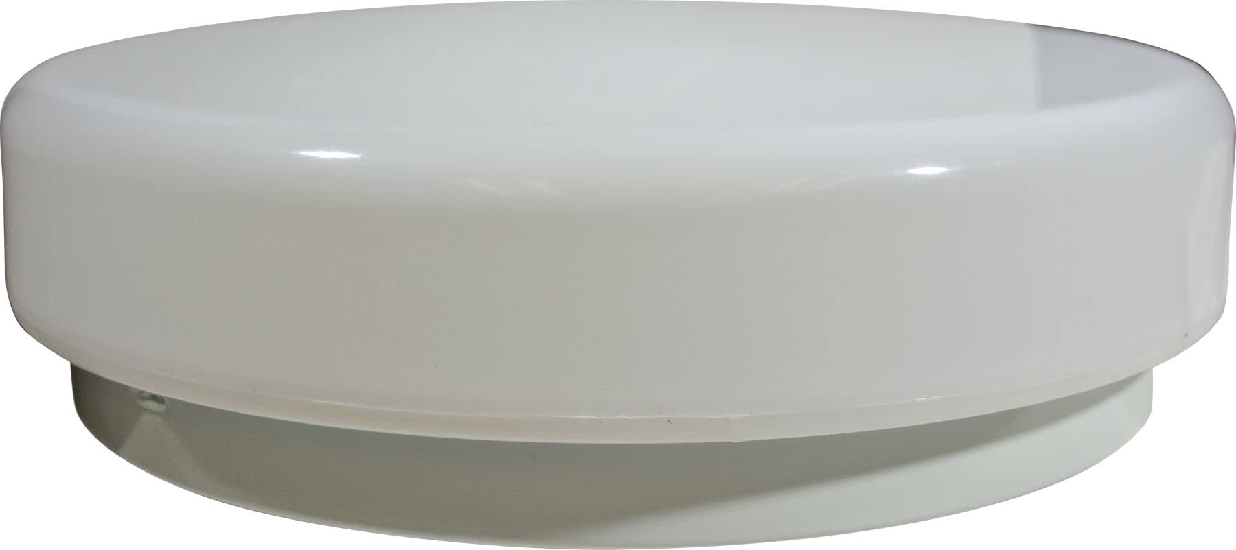 D6200 White Surface Mounted Drum Ceiling Light Fixture - Modern Flush Mount Lighting for Bedroom, Living Room & Hallway