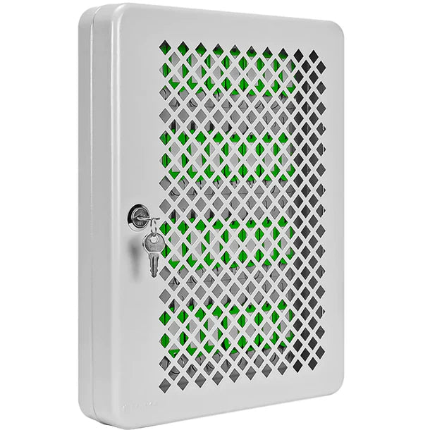 Barska CB13758 40-Key Wall Mount Key Storage Cabinet with Lock - Secure Key Organizer for Home, Office, or School Key Management
