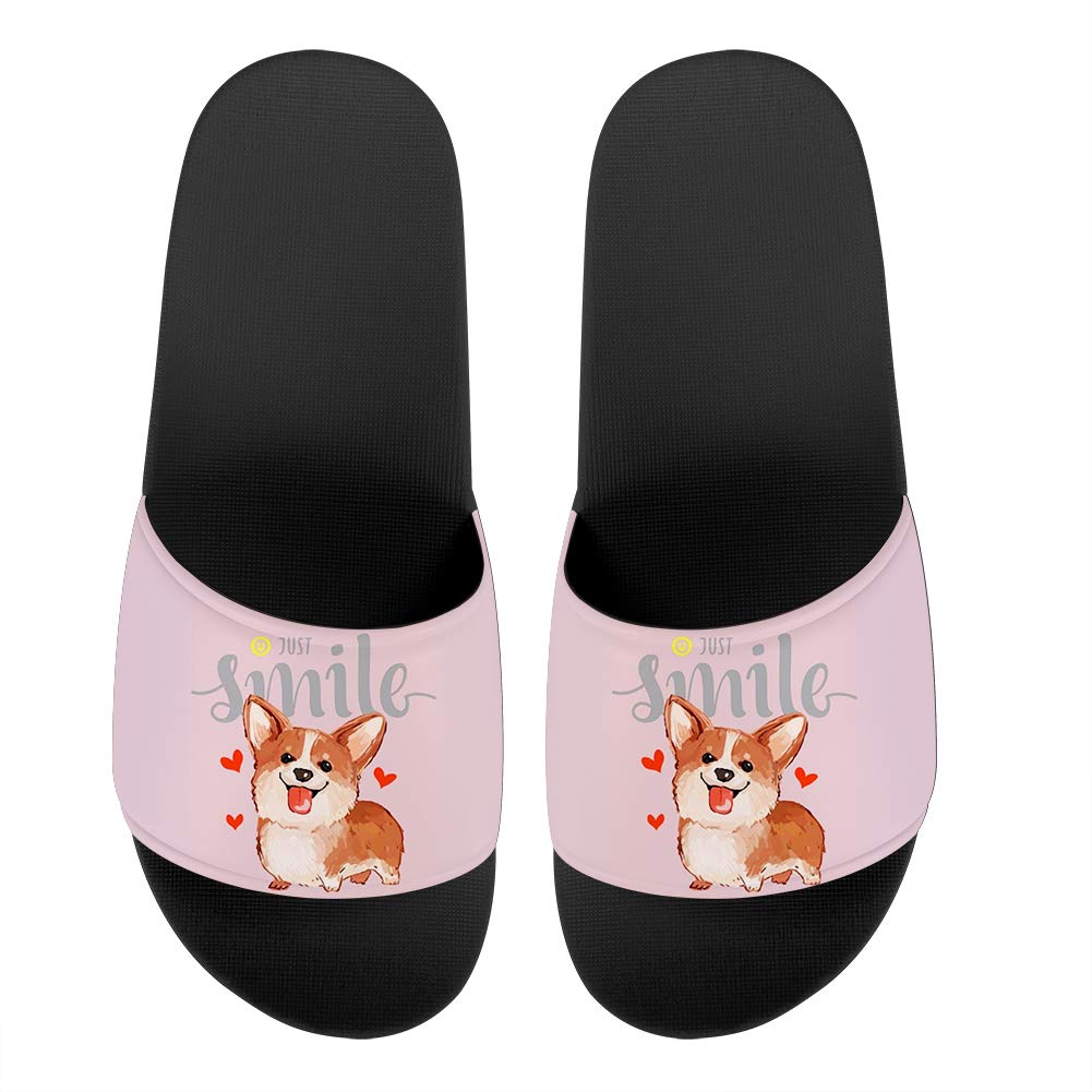 Biyejit Non-Slip Slides Sandals for Women & Men - Comfortable Indoor/Outdoor Flip Flops - Perfect Summer House Slippers for Couples - Great for Beach, Poolside, Yoga, and Lounging at Home