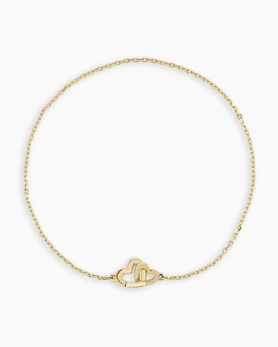 14K Gold Parker Heart Bracelet for Women - Elegant & Dainty Jewelry Gift for Valentine's Day, Anniversary or Birthday - Perfect for Everyday Wear & Special Occasions