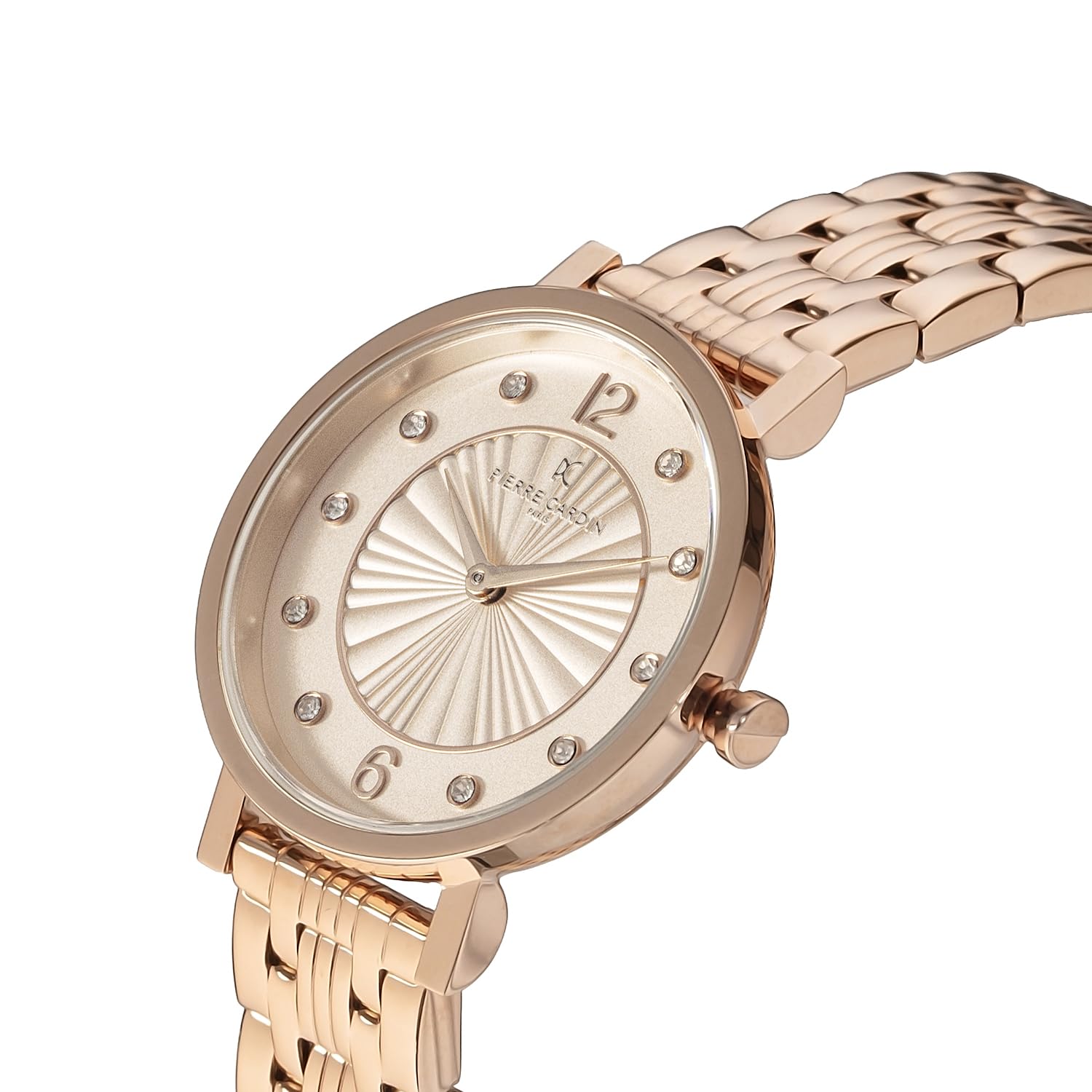 Pierre Cardin Women's Analog Watch with Pale Pink Dial - CCM.0544 | Elegant Fashion Accessory for Casual Wear, Office & Special Occasions