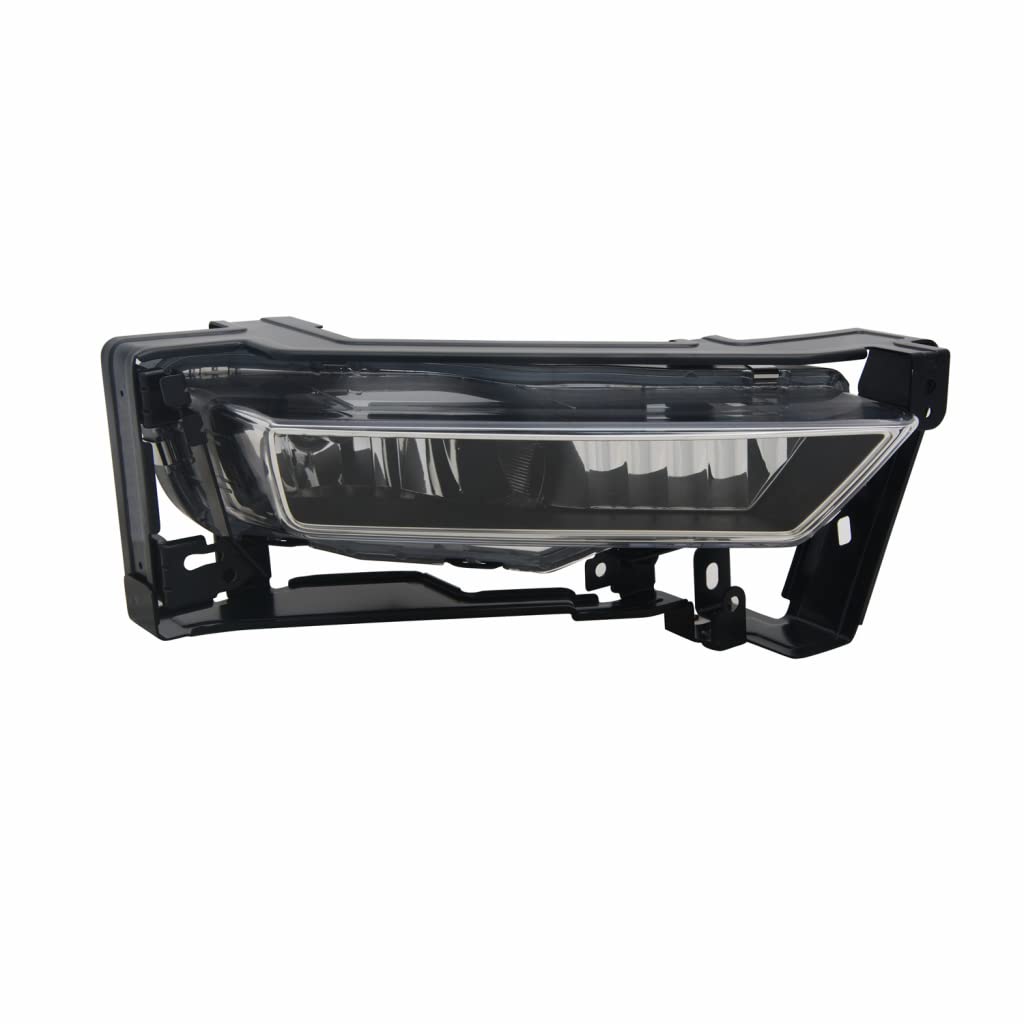 Honda Accord Fog Light 2013 Passenger Side - CAPA Certified Replacement with Bulbs (Part# HO2593132, 33900-T2A-A01) | Perfect for Night Driving & Bad Weather Visibility