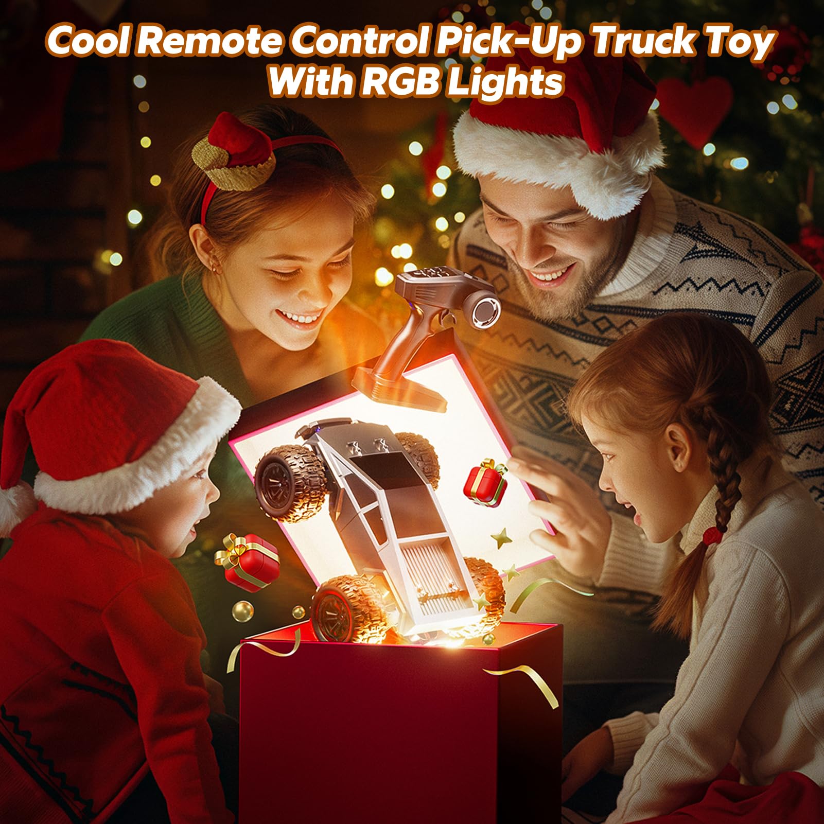 1:16 Scale Brushless RC Cybertruck for Adults & Kids - 45MPH High Speed 4WD Remote Control Car, 2.4GHz Off-Road Electric Toy Truck - Perfect for Racing, Backyard Driving & Outdoor Adventure Gifts for Ages 8+