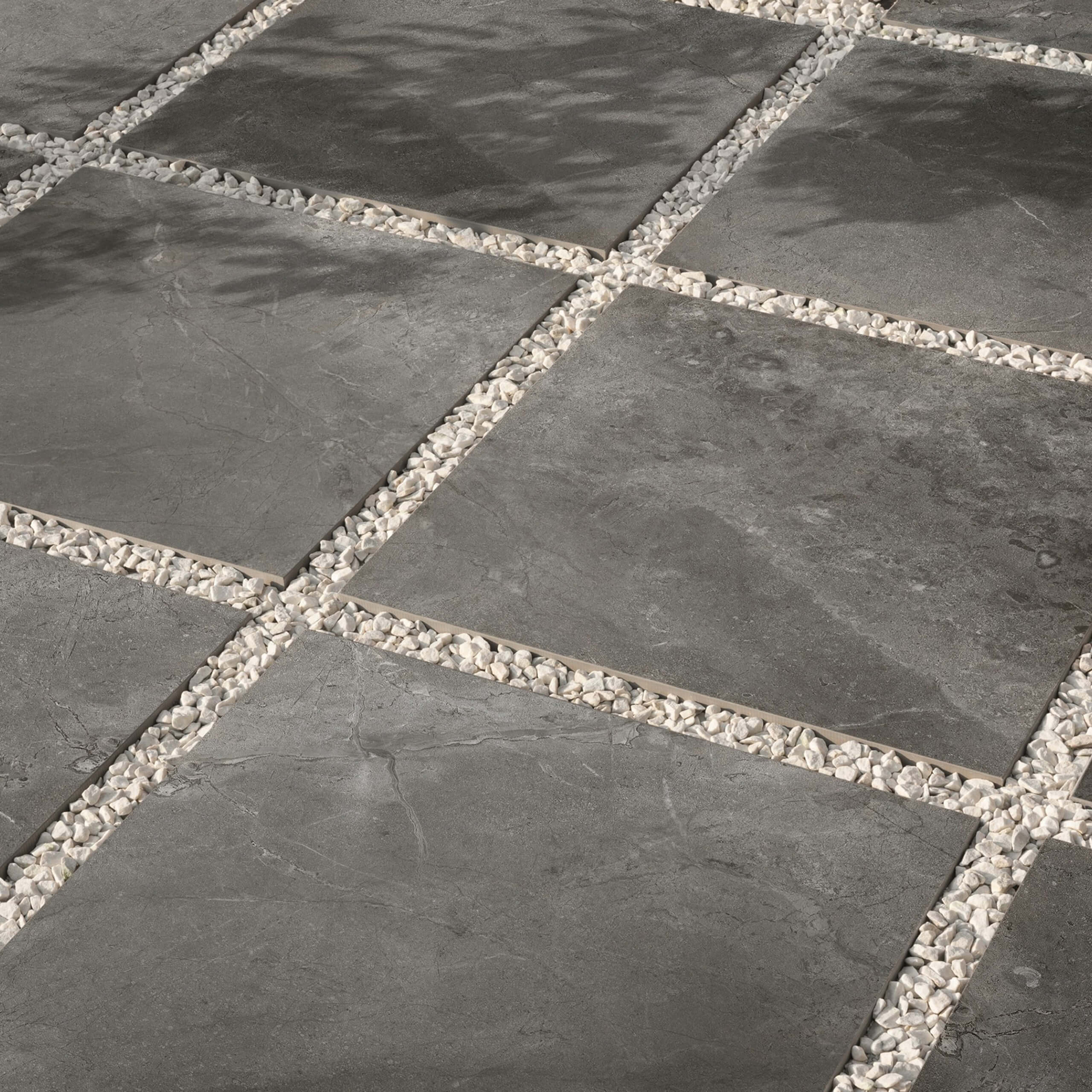 Chiswick 1200x600 Honed Charcoal Porcelain Tile - Matte Finish, Large Format, Durable Floor & Wall Tile for Kitchen, Bathroom, and Commercial Spaces