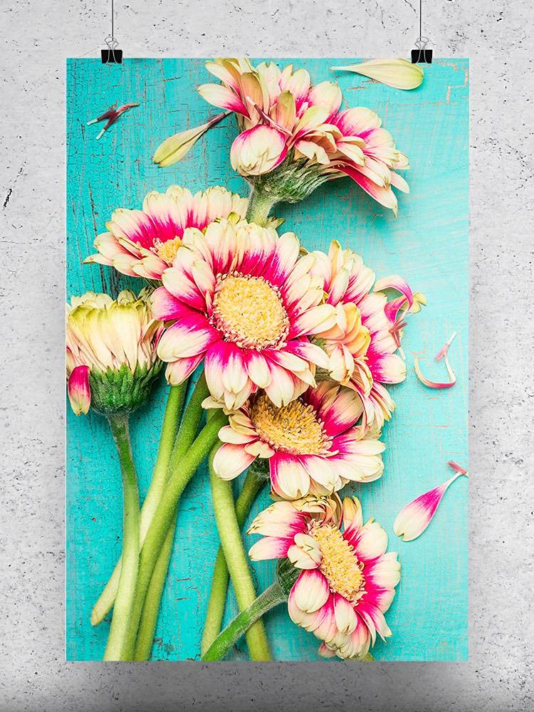 Beautiful Floral Wall Art Prints - Vibrant Flower Posters for Home Decor, Living Room, Bedroom & Office