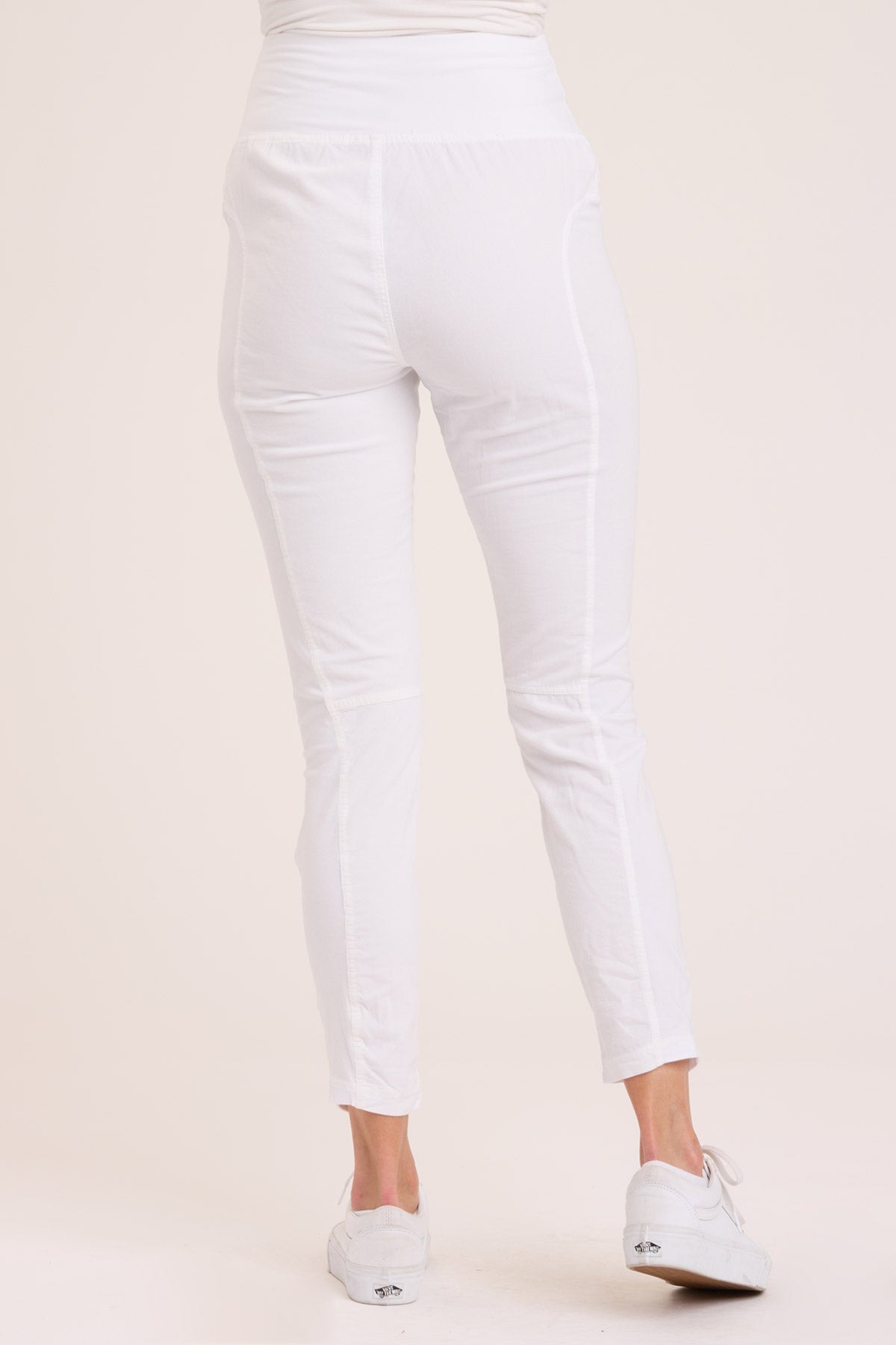 Stylish Cord Penny Leggings for Women - Comfortable Stretch High Waist Pants for Yoga, Workout & Casual Wear