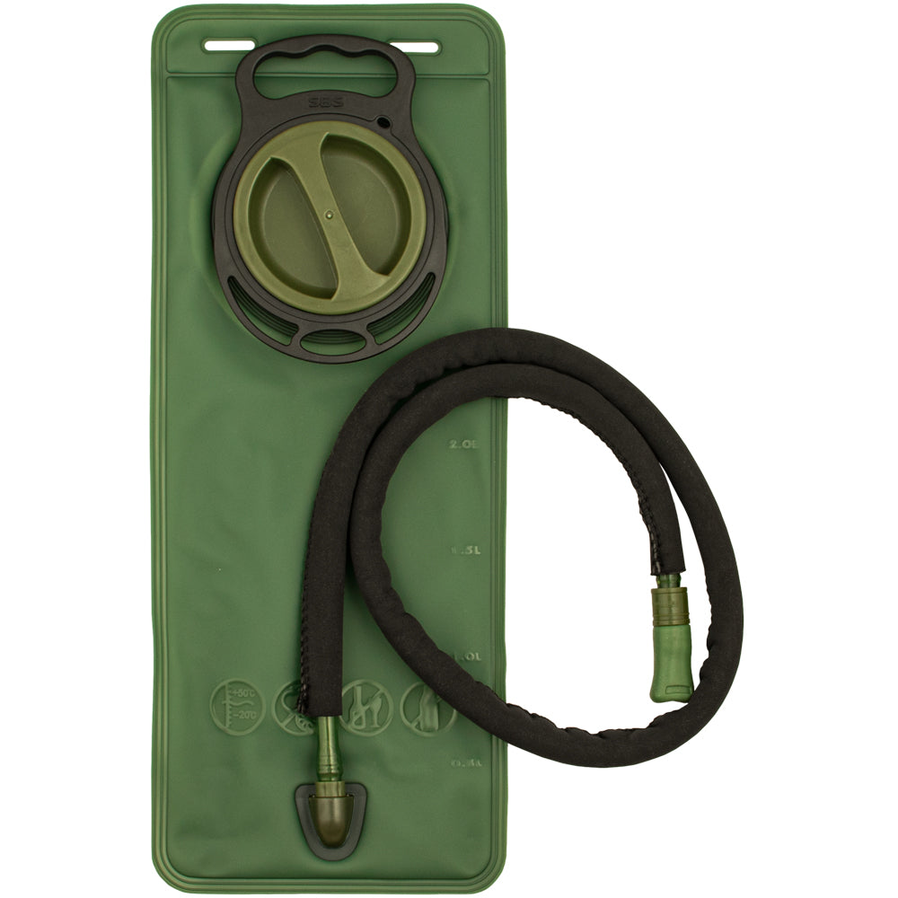 Premium Hydration Bladder - 2L BPA-Free Water Reservoir for Hiking, Cycling & Outdoor Adventures - Leak-Proof Design with Quick-Release Tube