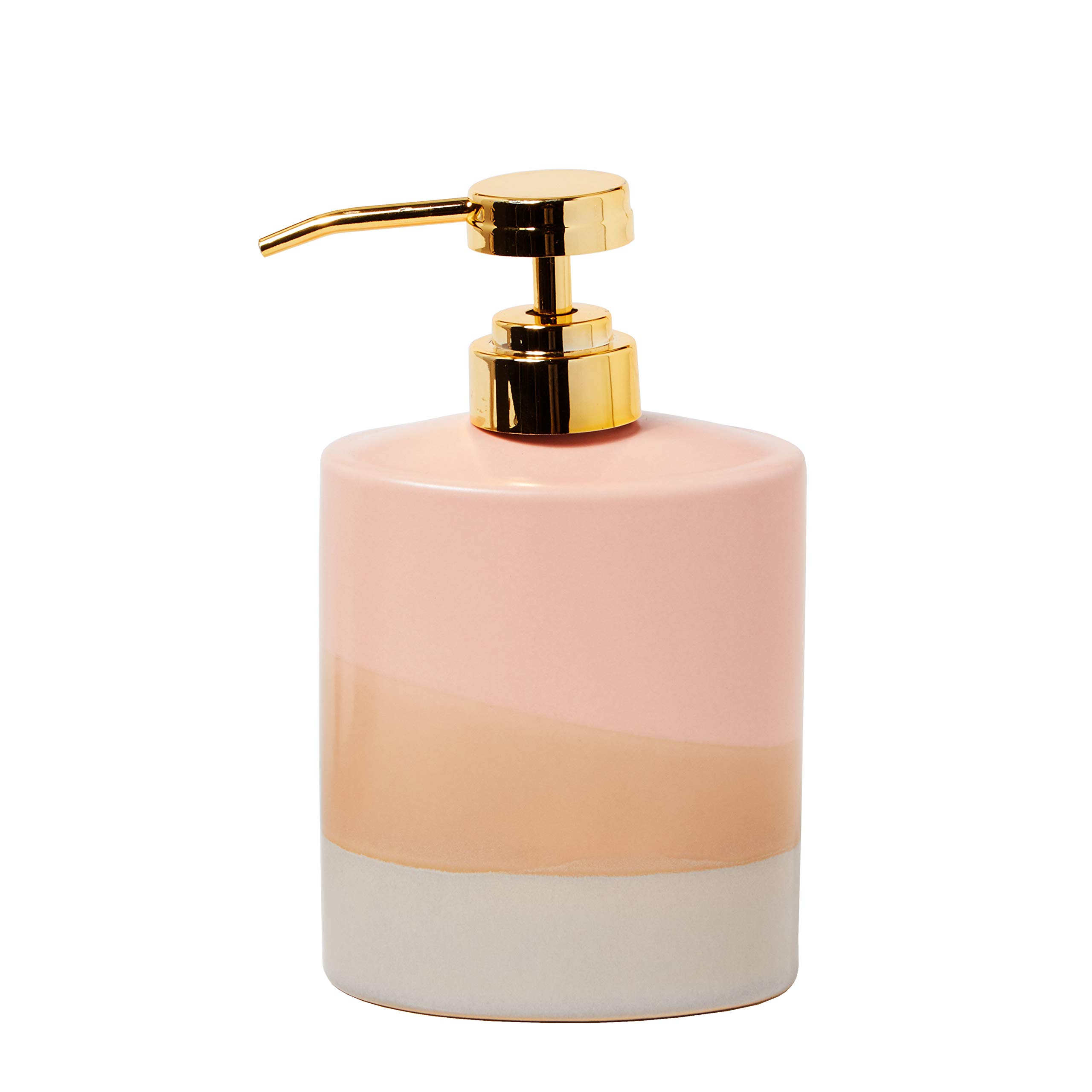 SKL Home Alanya Soap Dispenser - Elegant Blush Pink Automatic Liquid Soap Dispenser for Bathroom, Kitchen & Office | Touchless & Hygienic Design | Perfect for Modern Home Decor