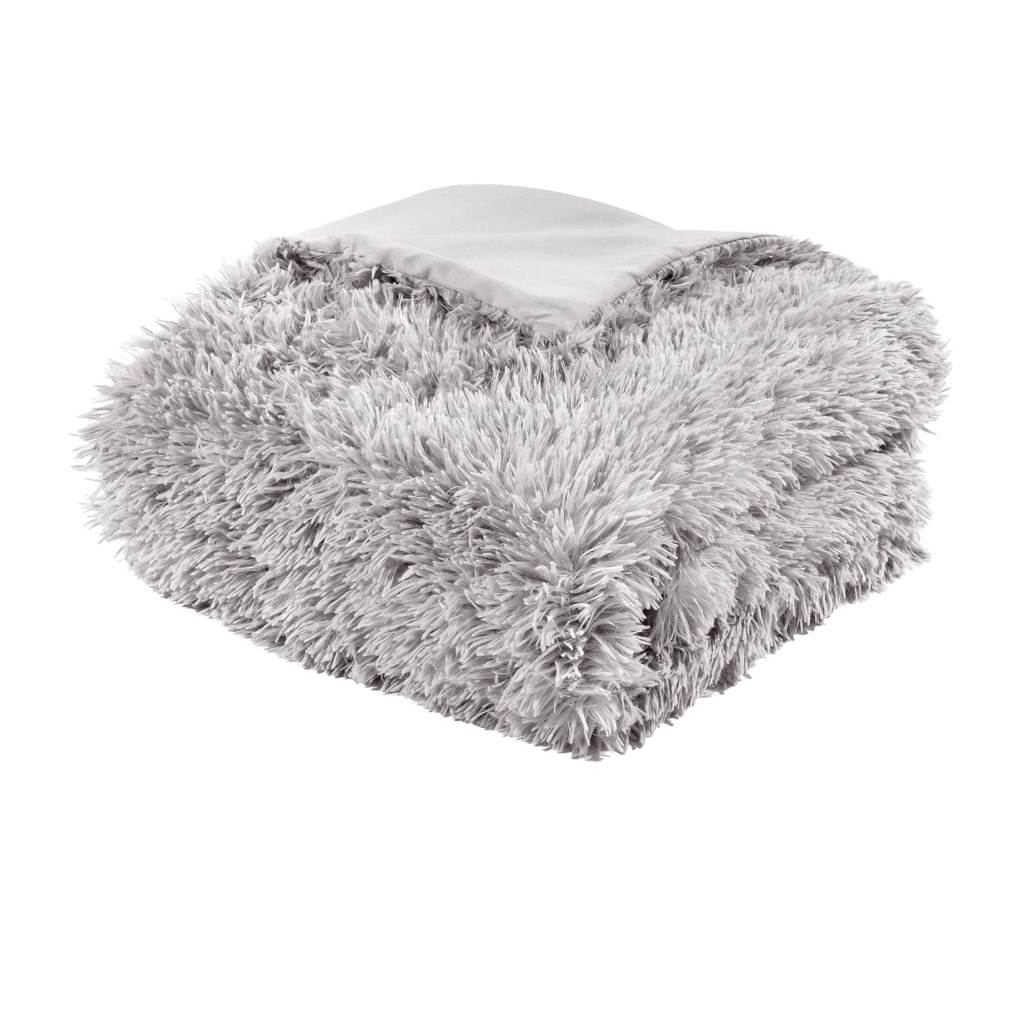 Lush Decor Emma Faux Fur Throw Blanket 50x60