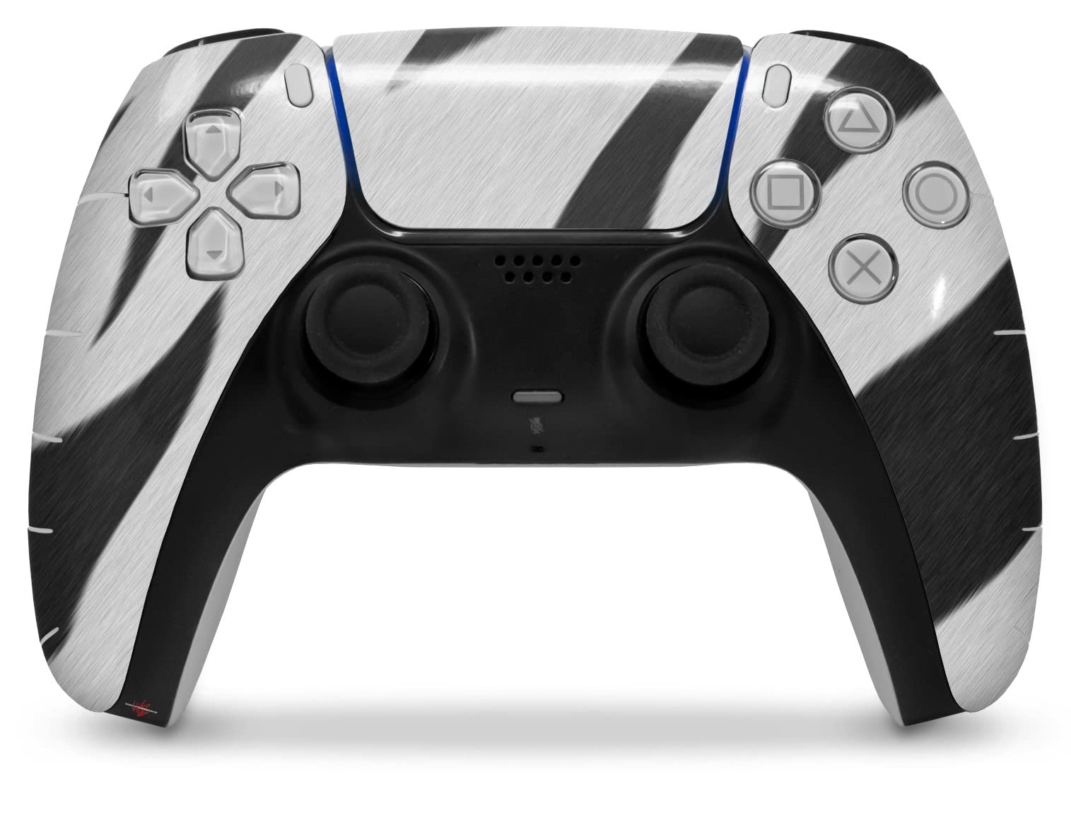 PS5 DualSense Zebra Skin Wrap - Gaming Controller Cover for Sony PS5