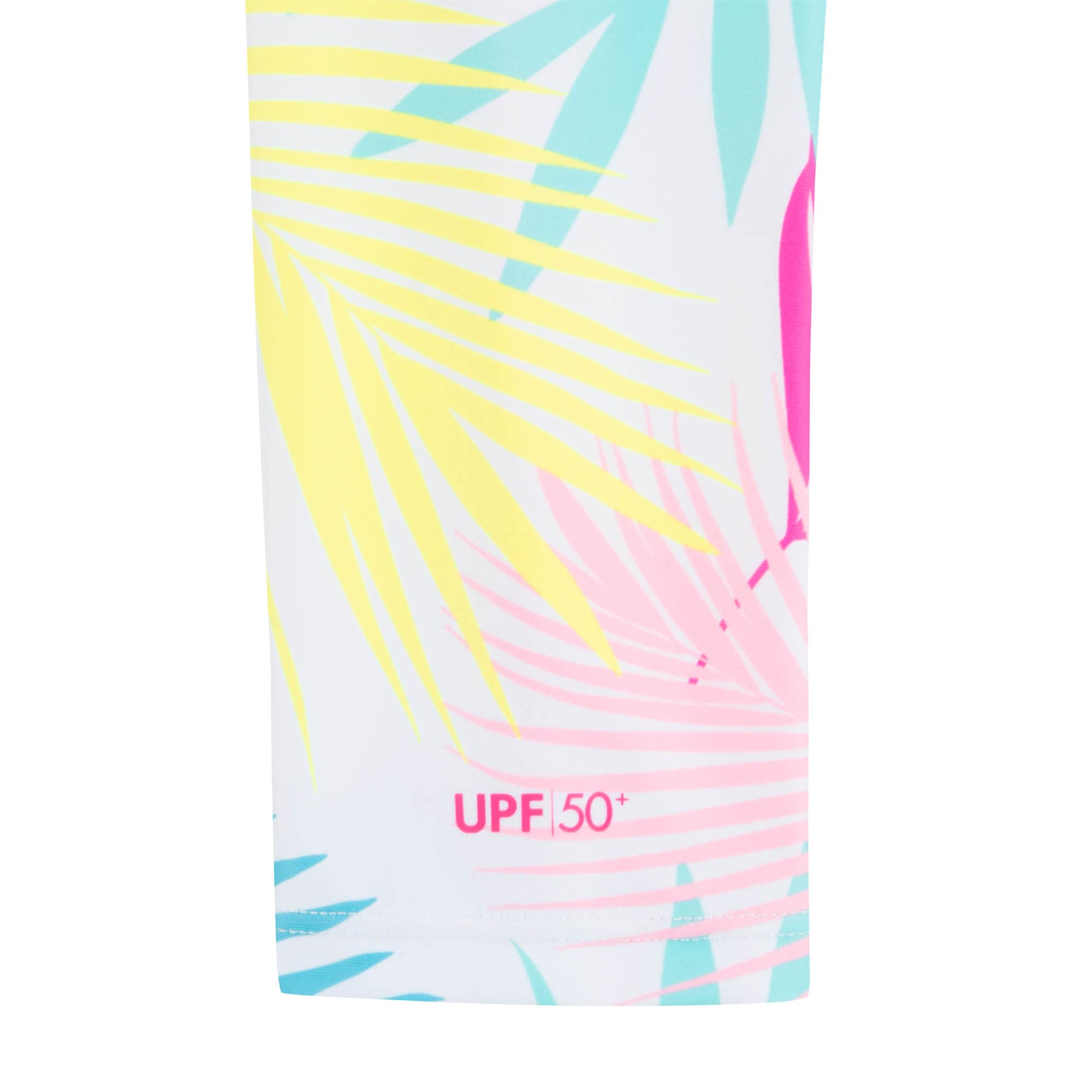 Hurley Girls' Long Sleeve Rash Guard Swimsuit UPF 50+ Sun Protection - Perfect for Surfing, Swimming & Beach Activities