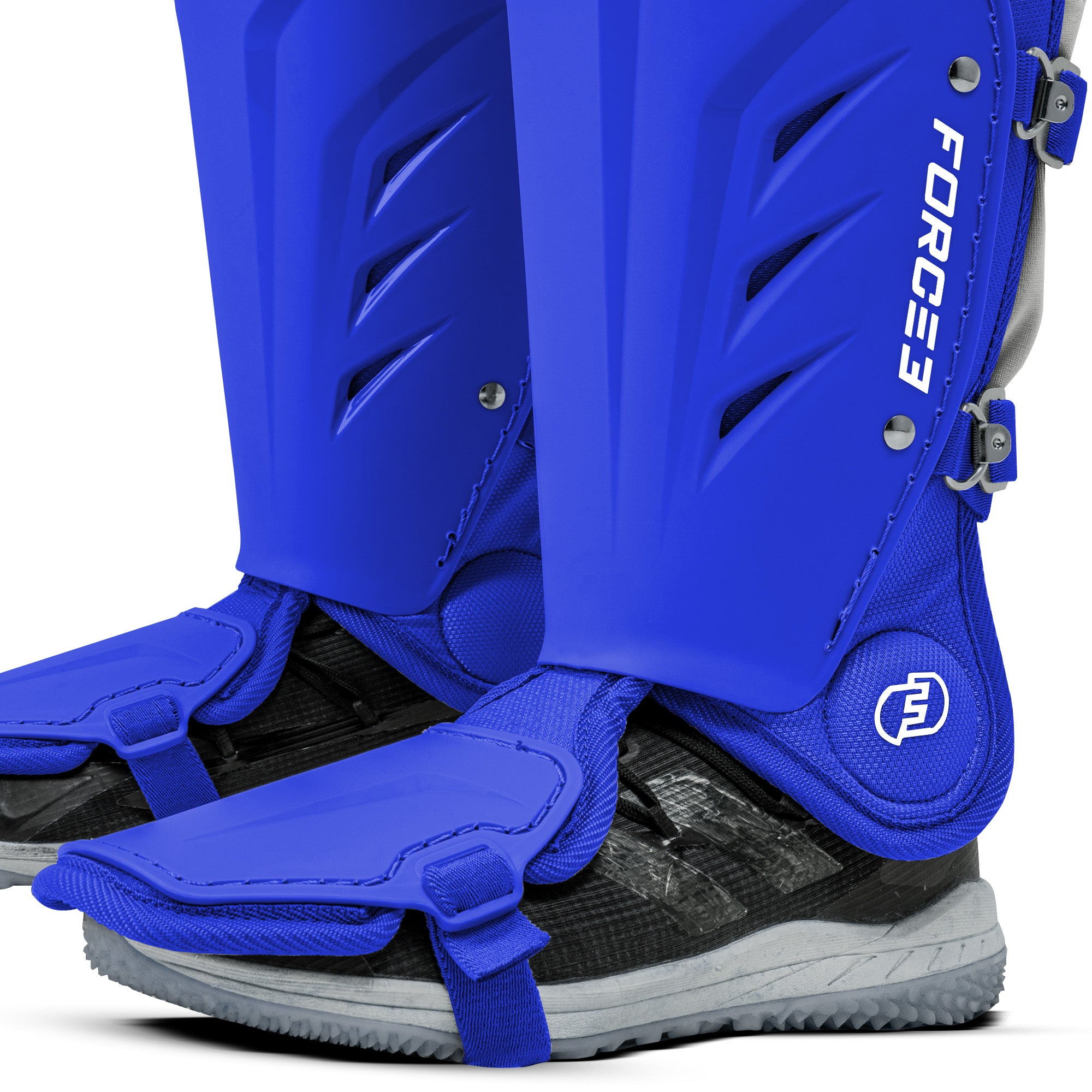 FORCE3 XS3® Pro Leg Guards for Adults - Baseball & Softball Protective Gear - Perfect for Catchers, Umpires & Players