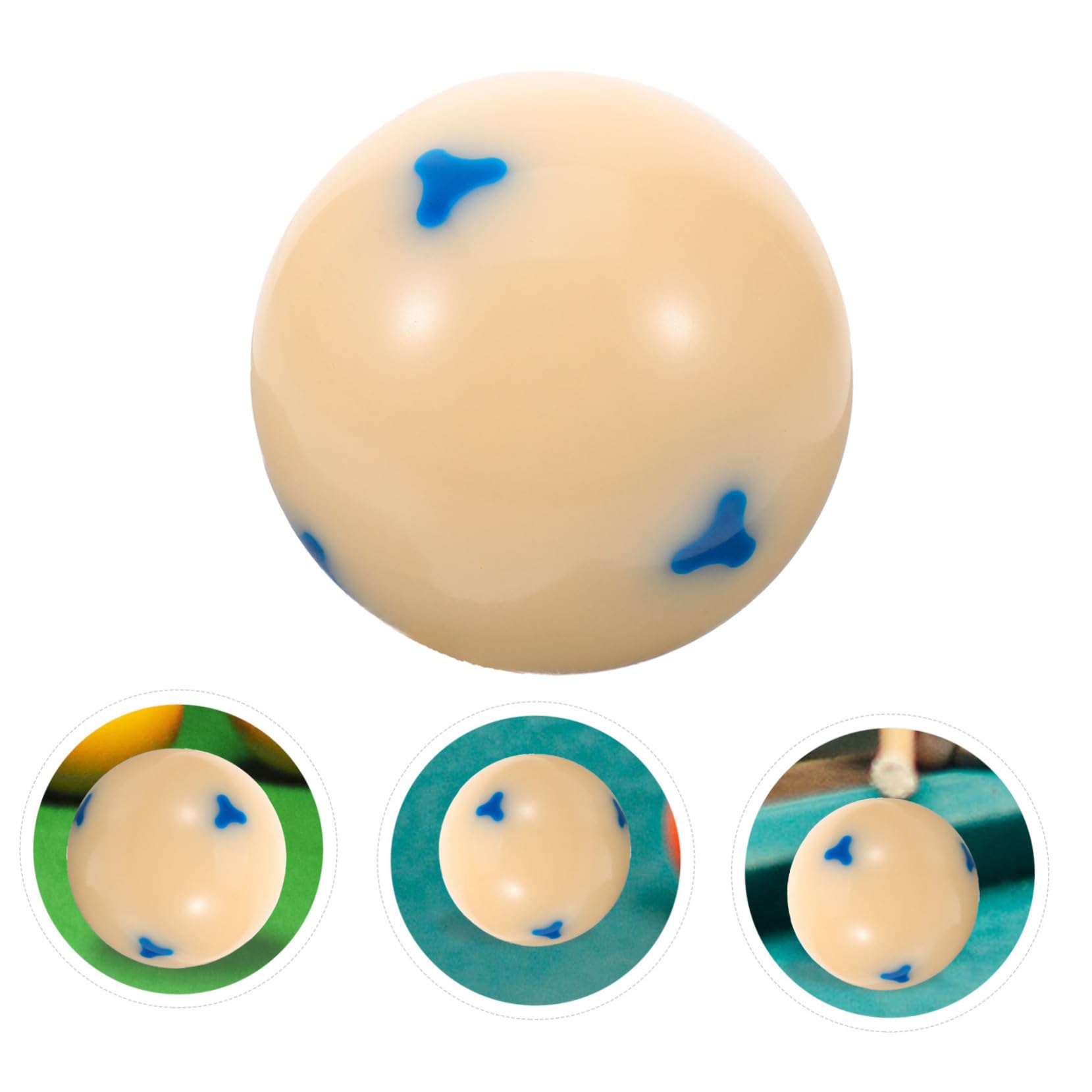 BESPORTBLE 3-Piece Pool Training Accessories Set - Billiard Balls for Pool Table, Home Game Room & Professional Practice | Perfect for Beginners, Players & Pool Halls