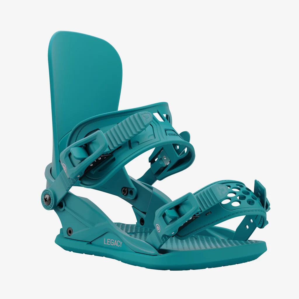 Union Women's Legacy Binding 2025 Teal Snowboard Boots - Perfect for All-Mountain Riding & Freestyle Snowboarding