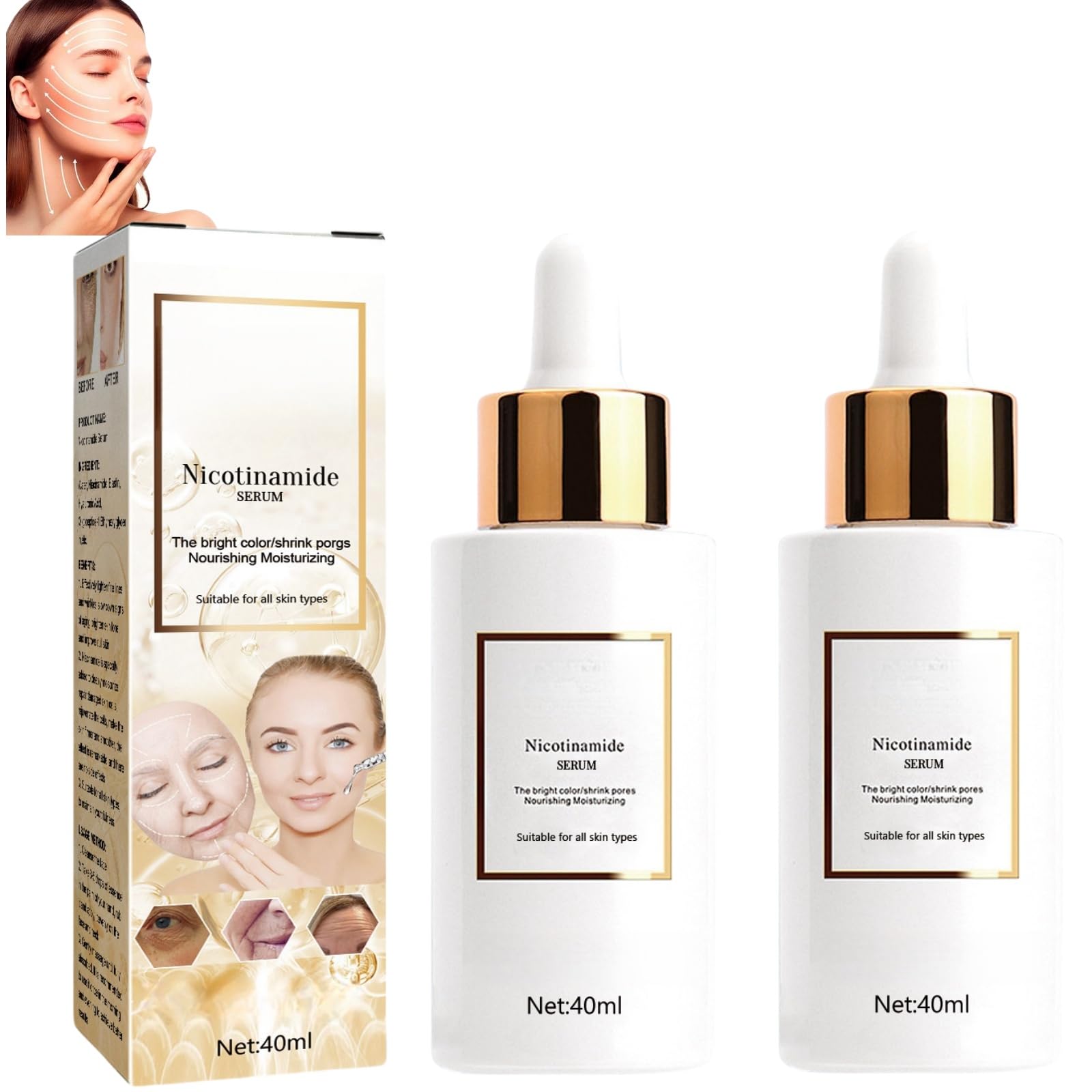 **Best Peptide Firming Serum for Neck Lifting & Anti-Wrinkle – Collagen Peptide Facial Serum to Tighten Sagging Skin & Reduce Fine Lines – Perfect for Nighttime Skincare & Anti-Aging Routine**