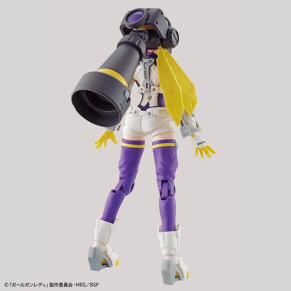 Bandai Girl Gun Lady Commander Charlotte Model Kit - Anime Action Figure for Collectors & Hobbyists - Perfect for Display, Cosplay & DIY Projects