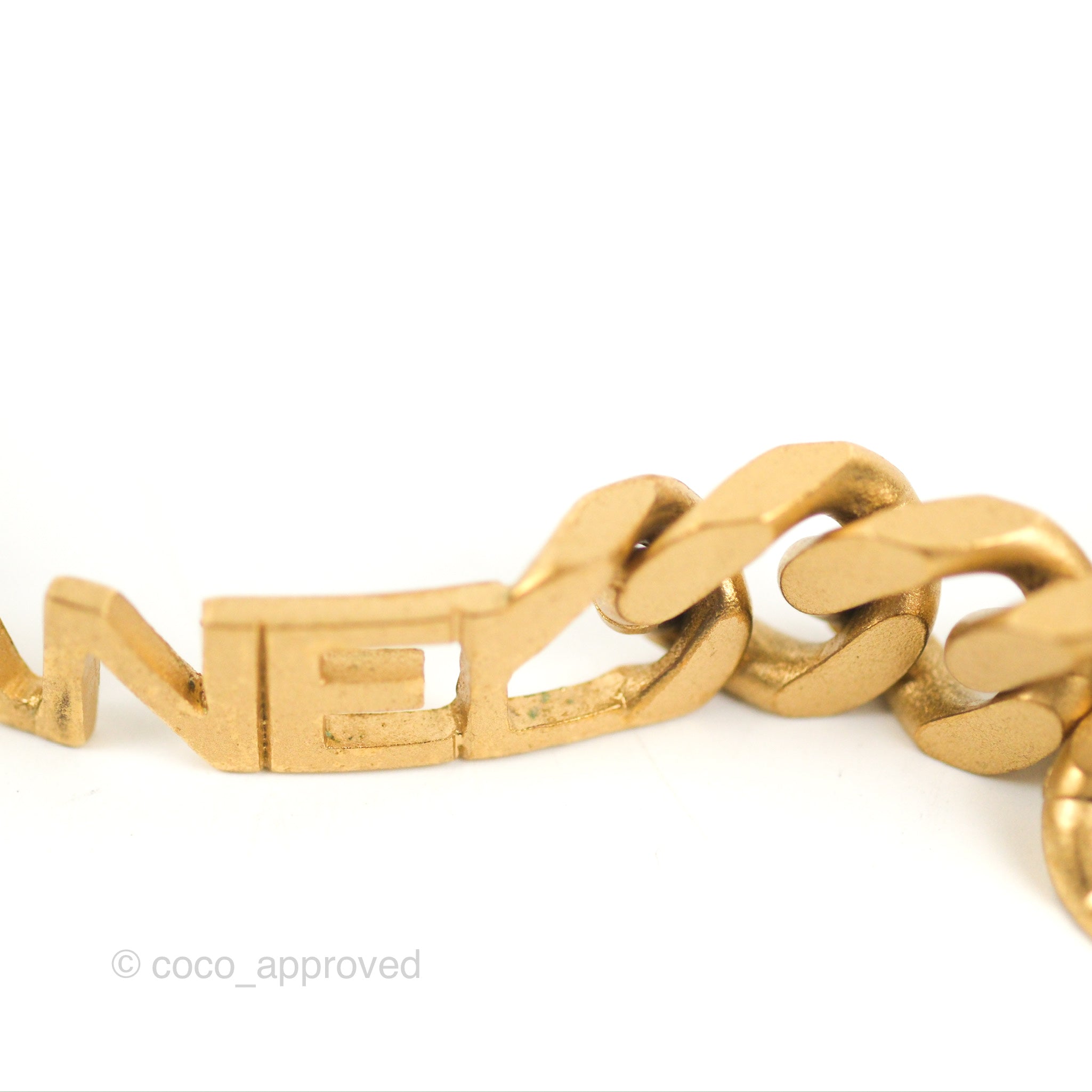 Chanel Chain Bracelet in Aged Gold Tone - Classic 1C Design for Women | Elegant Jewelry Gift for Birthday, Anniversary & Special Occasions